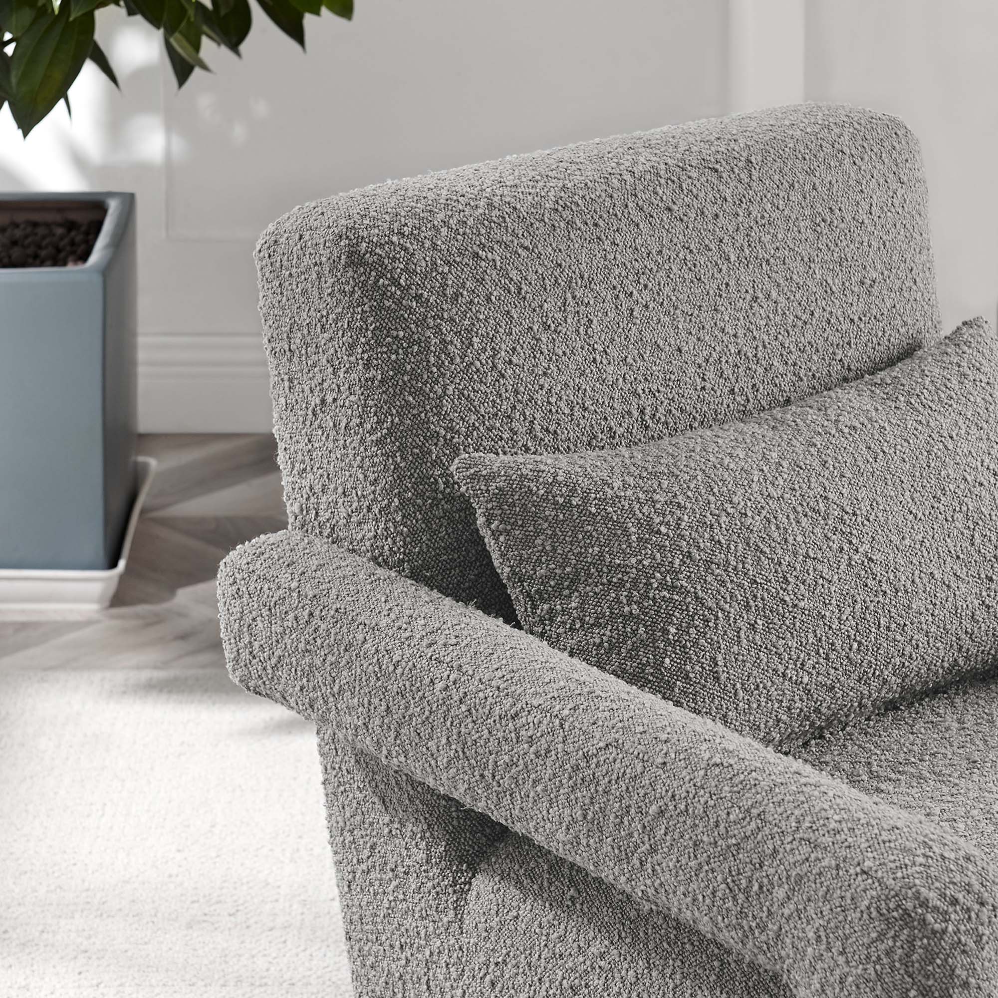 Fauteuil rembourré Mirage Boucle