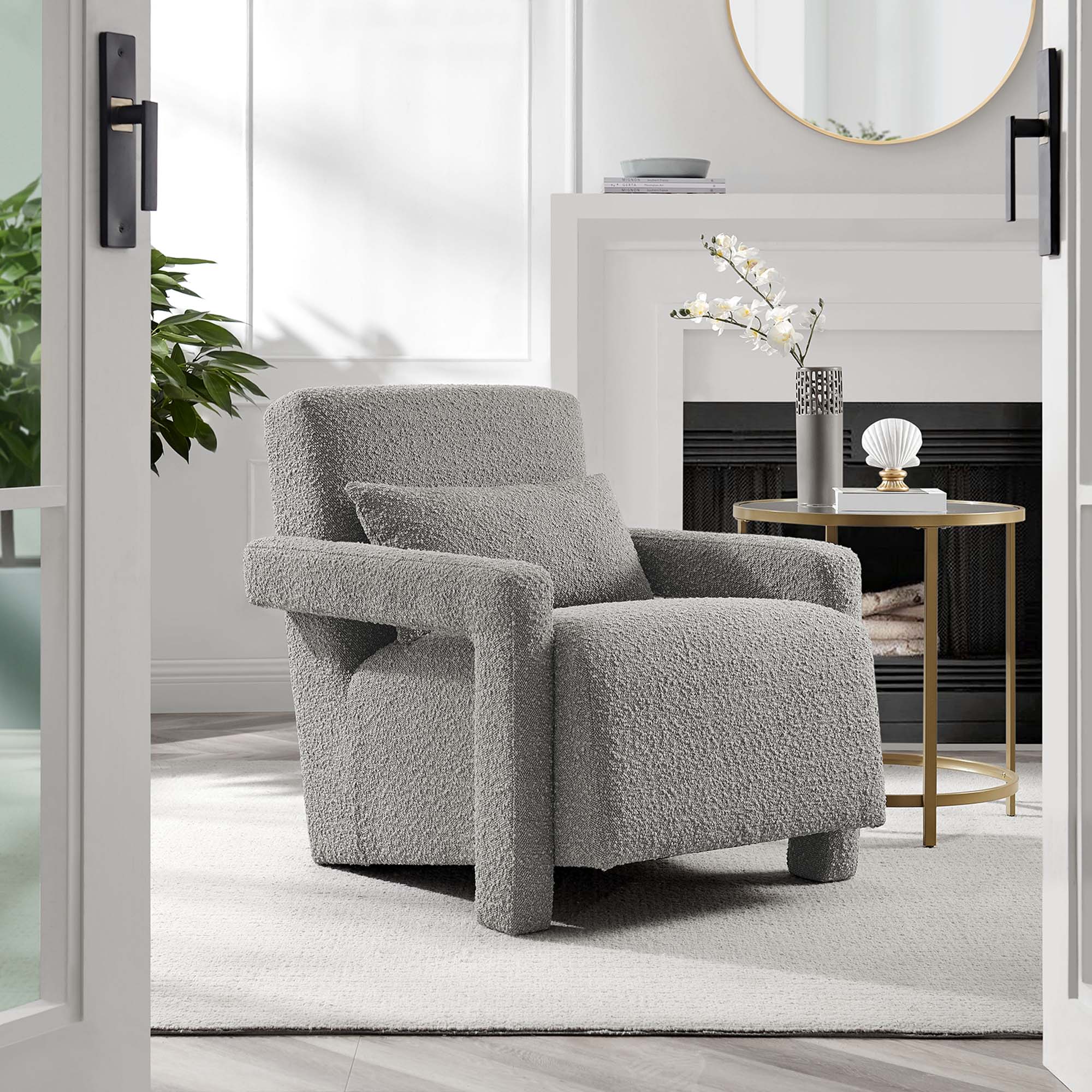 Fauteuil rembourré Mirage Boucle