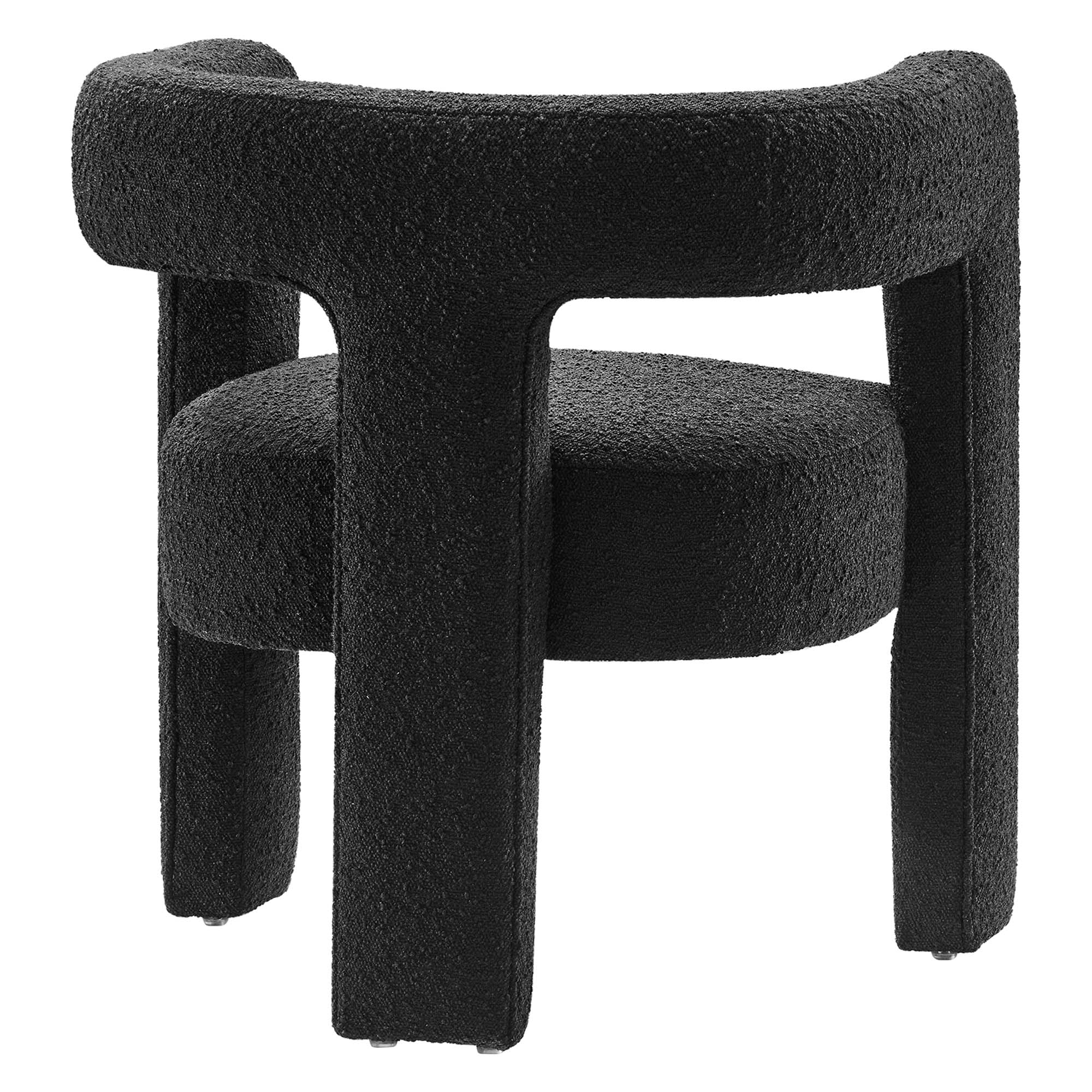 Kayla Boucle Upholstered Armchair