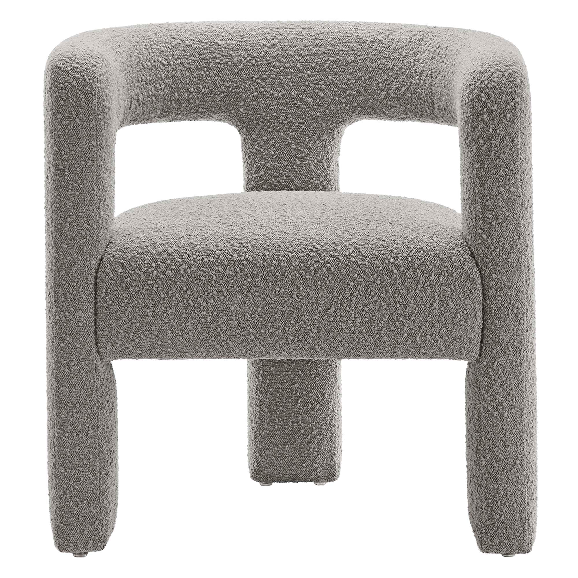 Kayla Boucle Upholstered Armchair