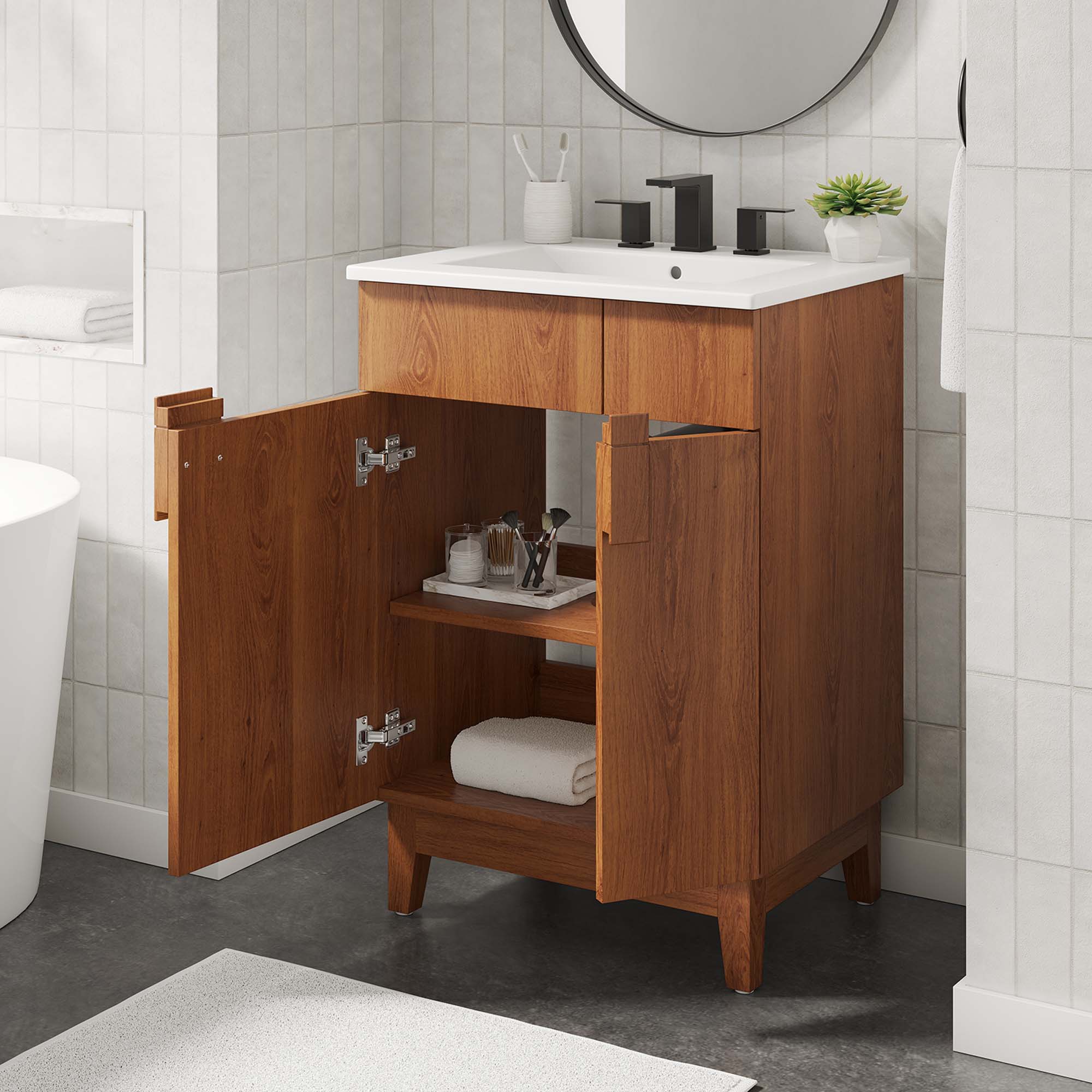 Miles Bathroom Vanity Basin Included