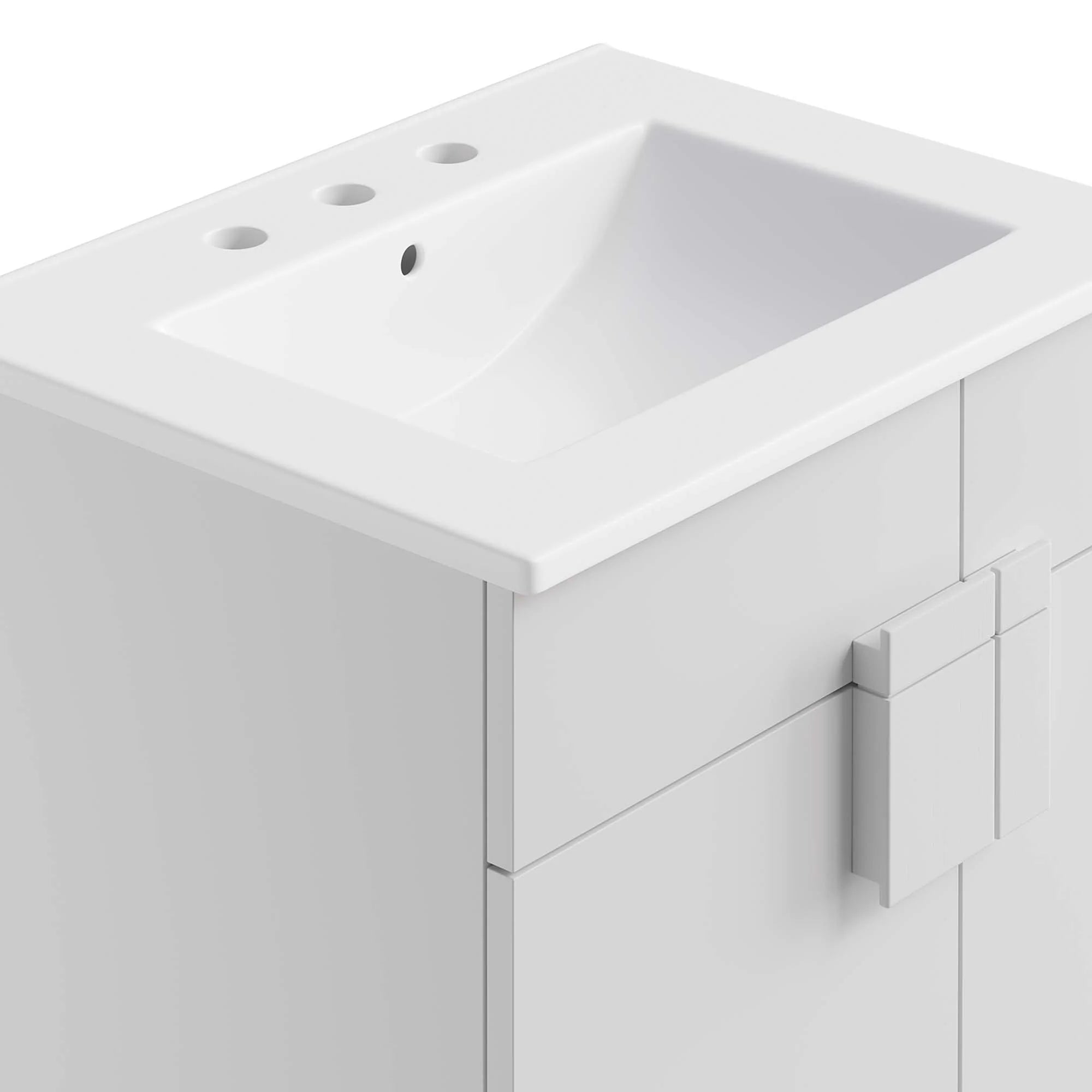 Lavabo de salle de bain Miles inclus