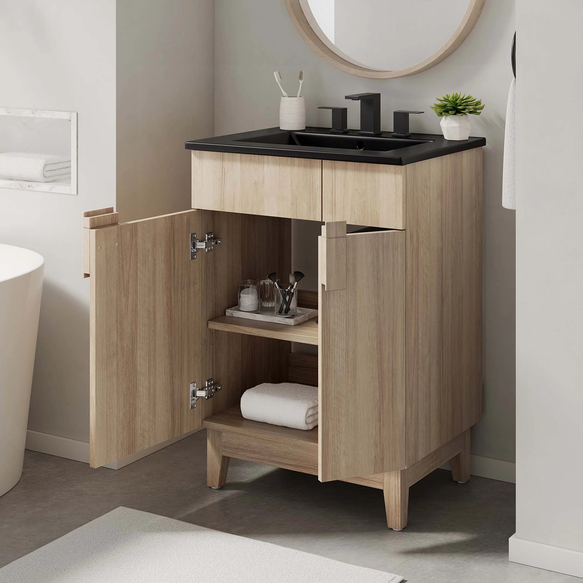 Lavabo de salle de bain Miles inclus