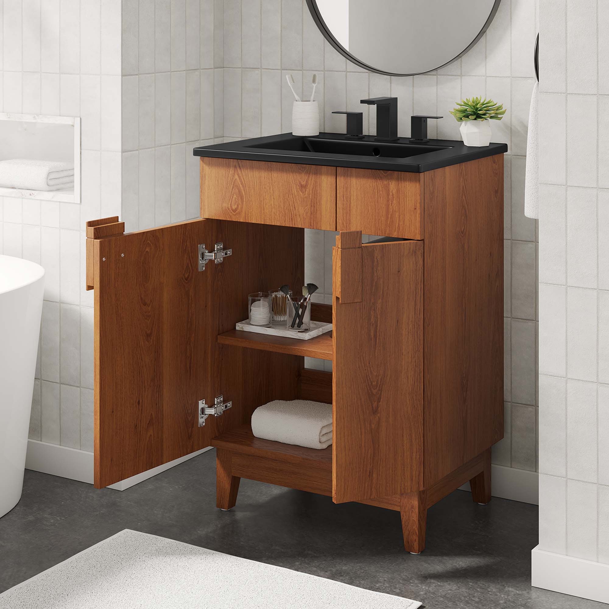 Miles Bathroom Vanity Basin Included