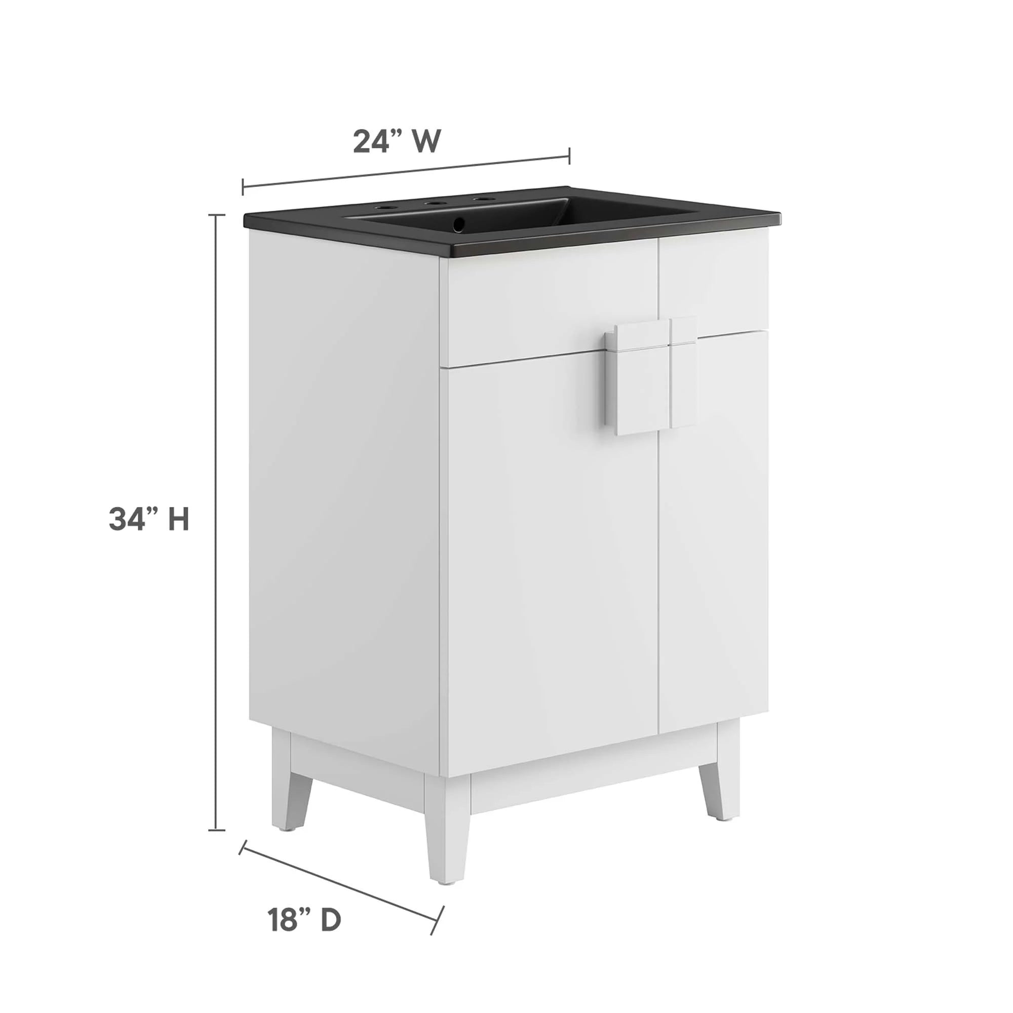 Lavabo de salle de bain Miles inclus