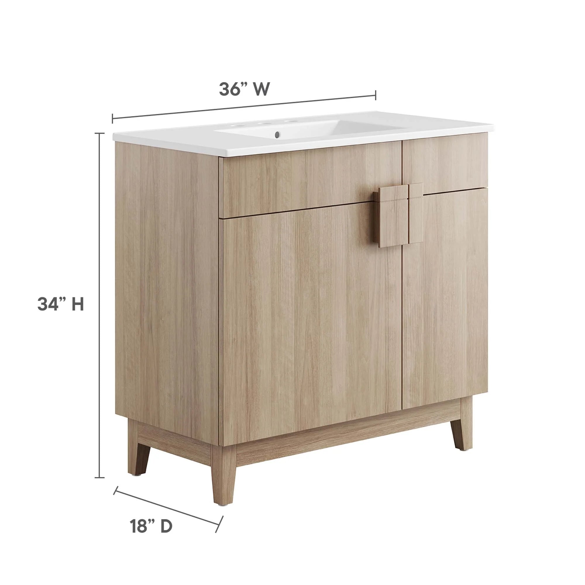 Lavabo de salle de bain Miles inclus