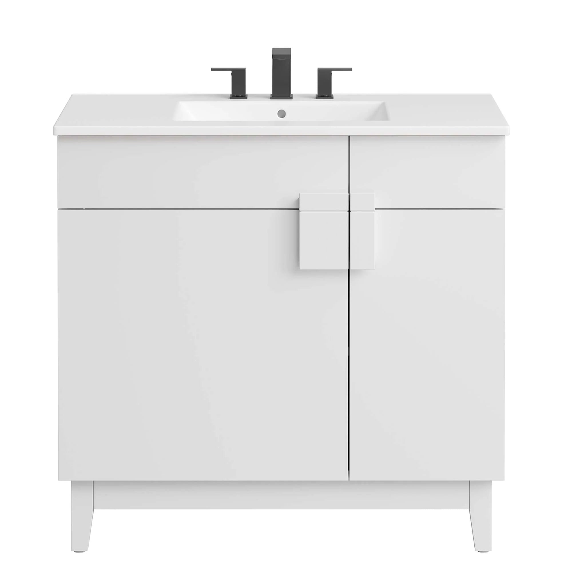 Lavabo de salle de bain Miles inclus