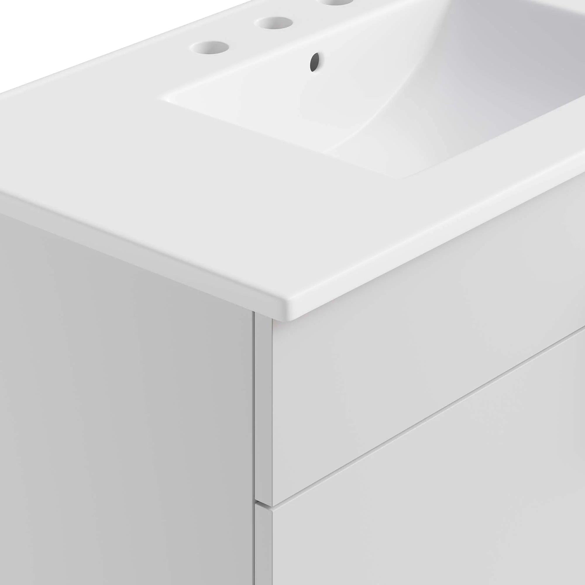 Lavabo de salle de bain Miles inclus