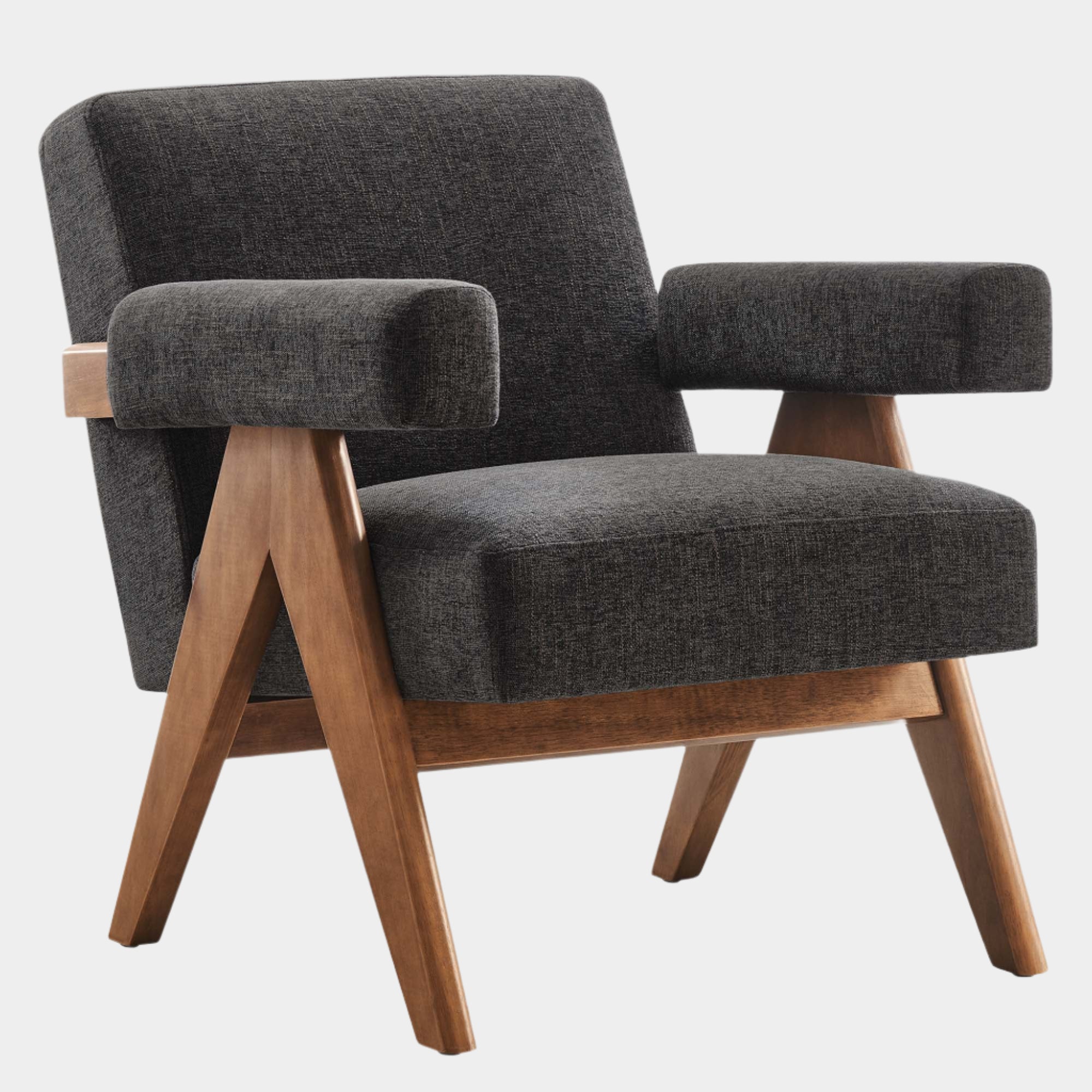 Fauteuil en tissu Lyra 