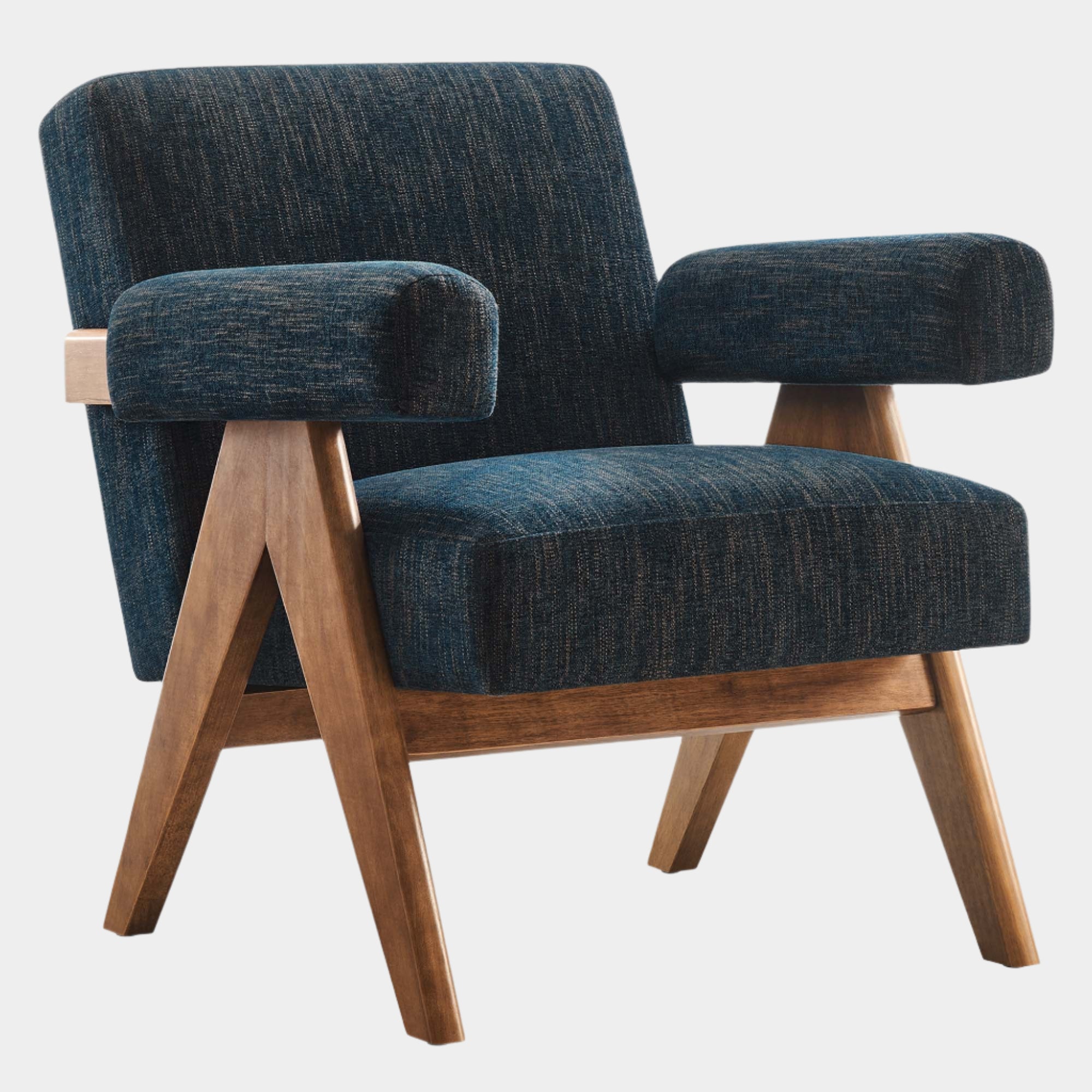 Fauteuil en tissu Lyra 