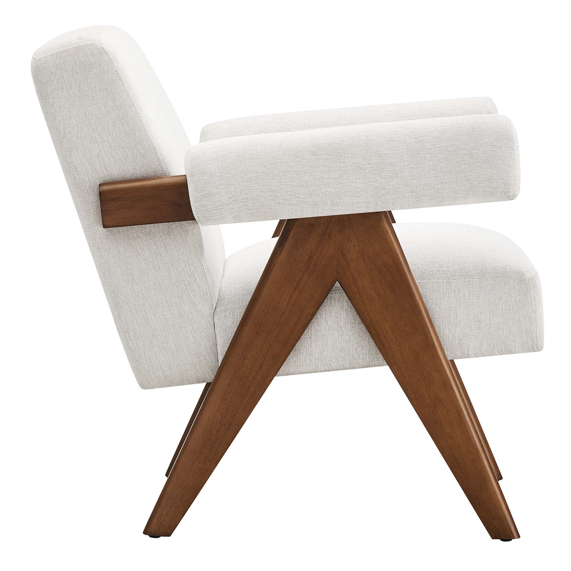 Fauteuil en tissu Lyra 