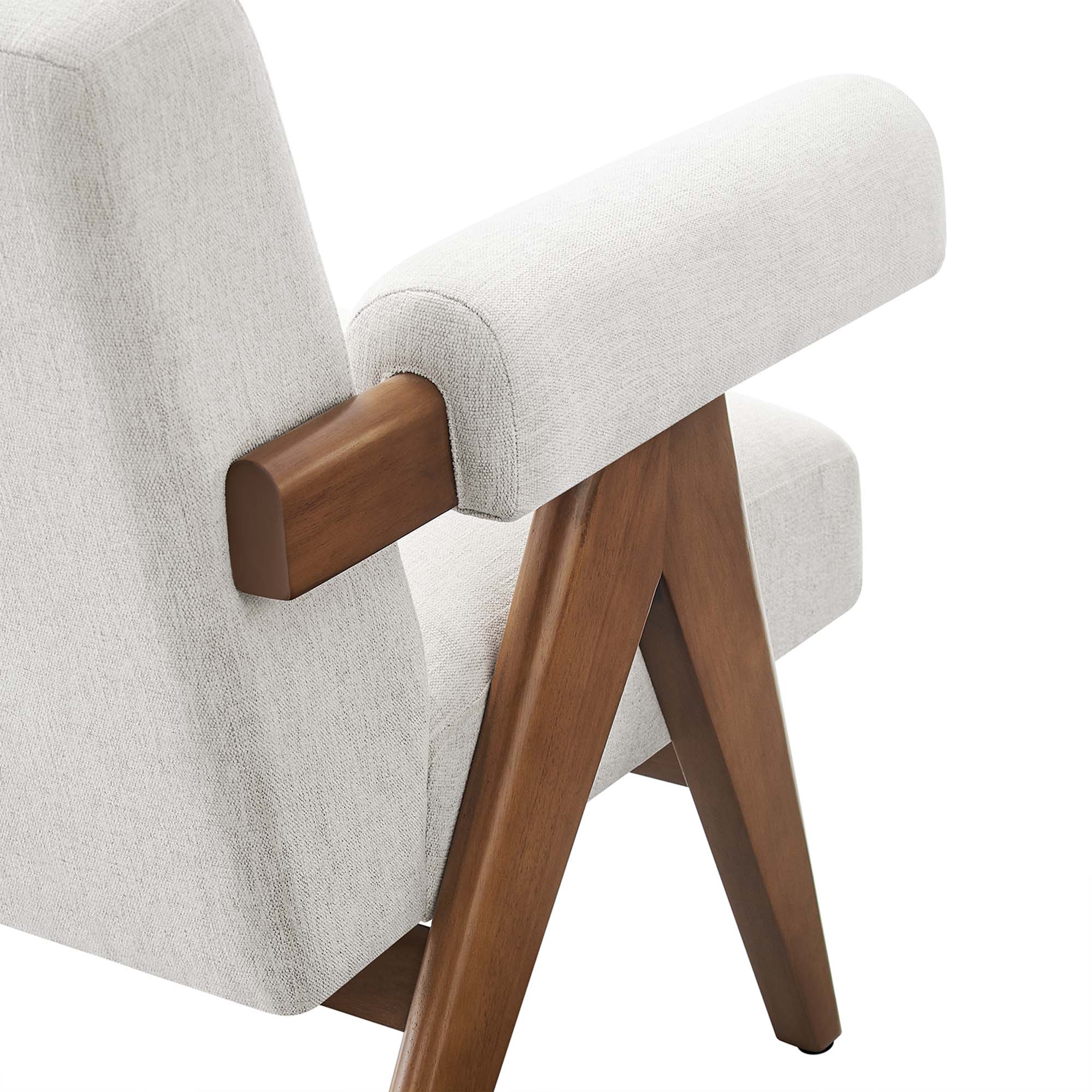 Fauteuil en tissu Lyra 