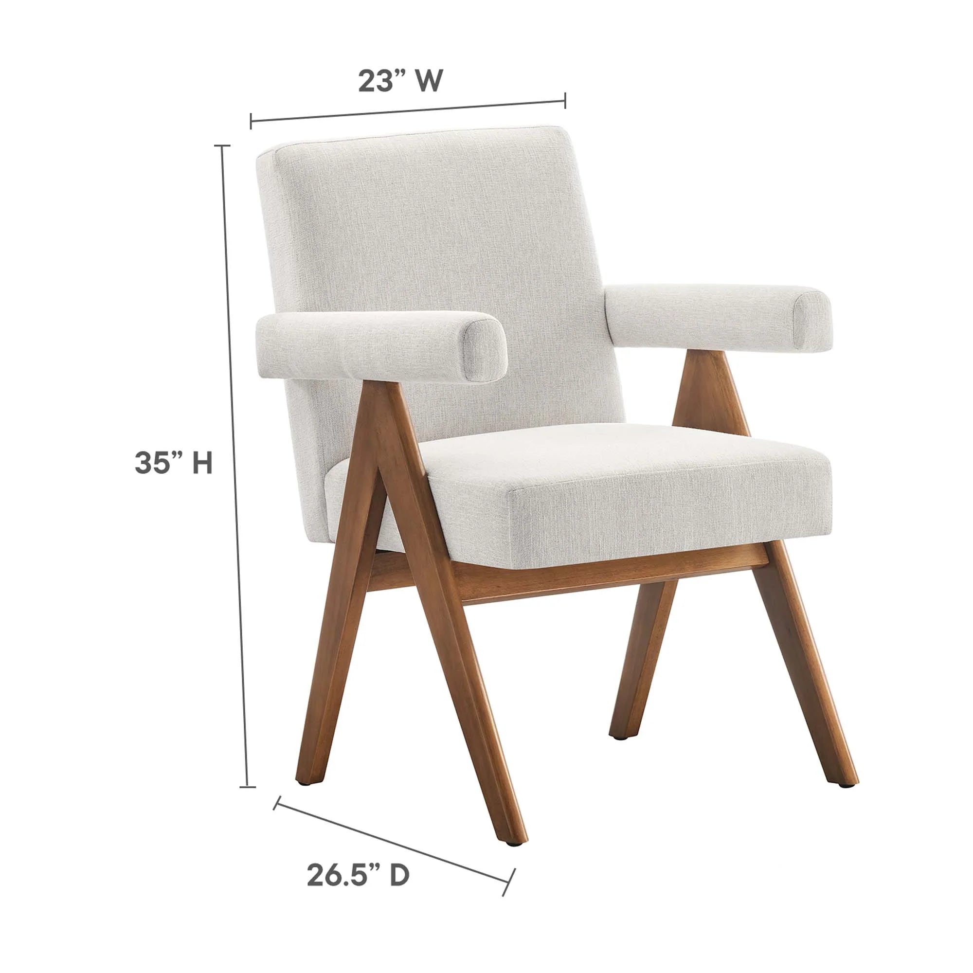 Lyra Fabric Dining Room Chair - Set of 2