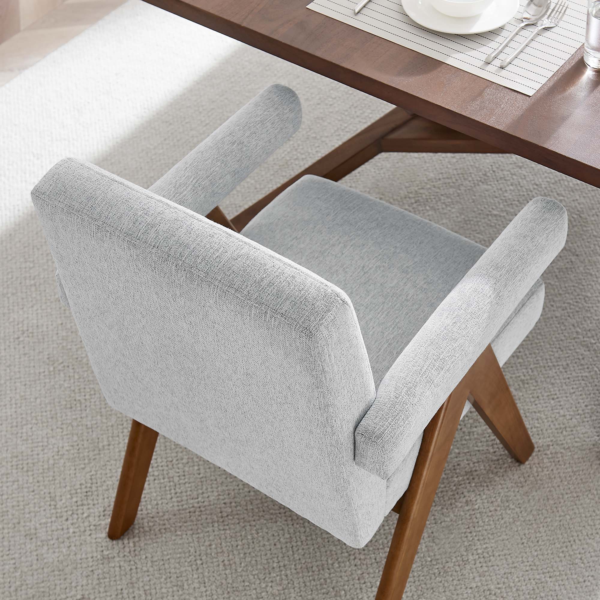 Lyra Fabric Dining Room Chair - Set of 2