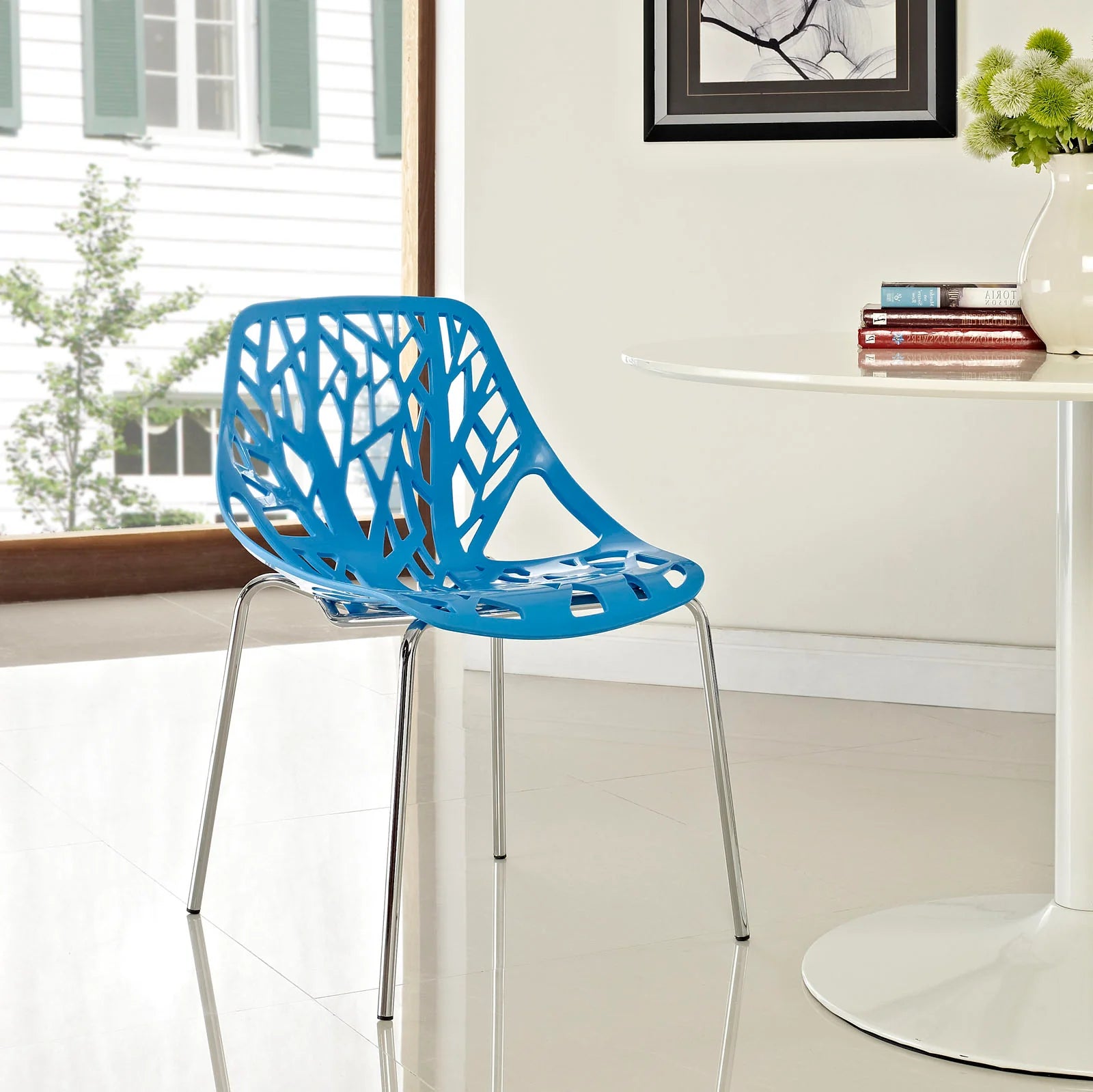 Stencil Dining Side Chair