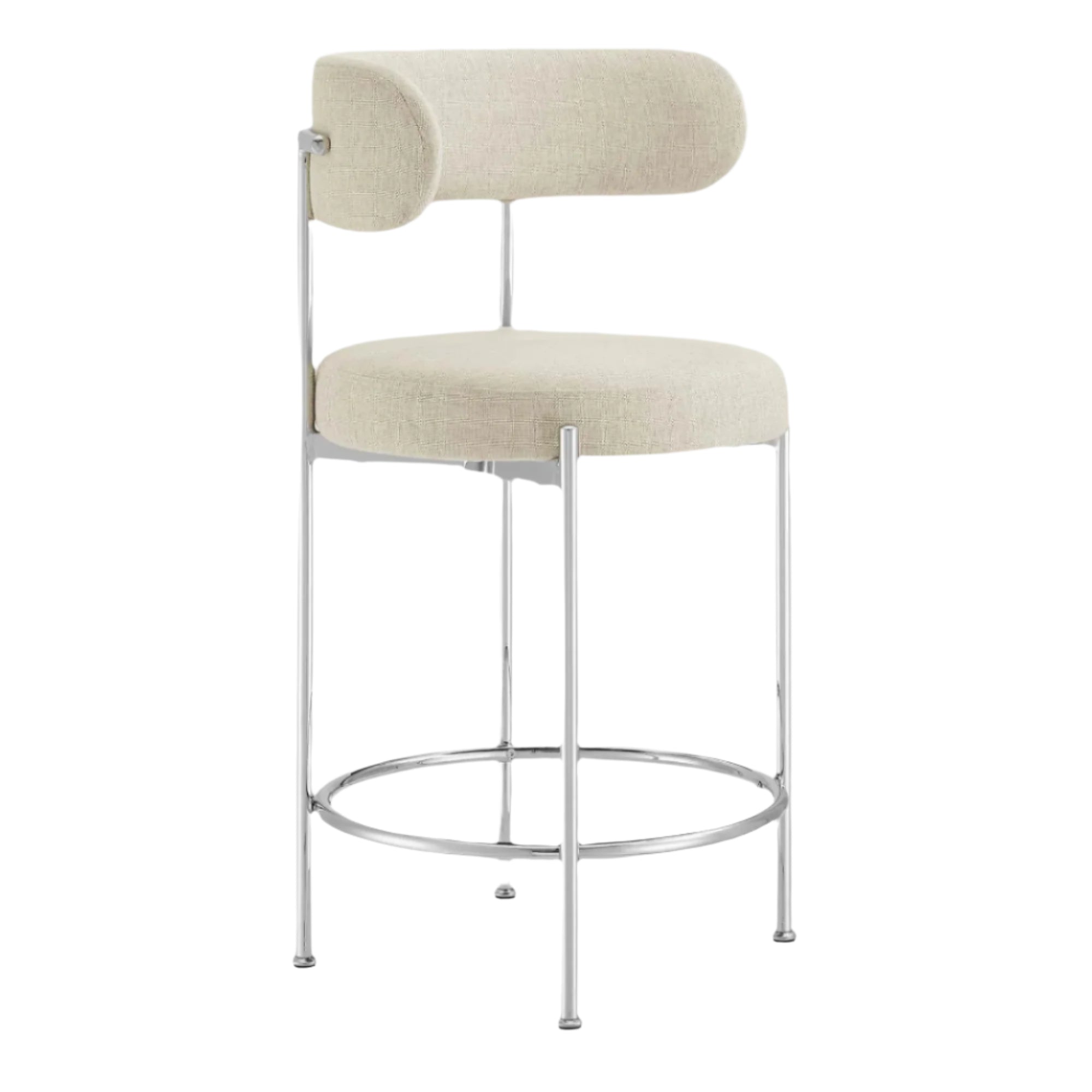 Albie Fabric Bar Stools - Set of 2