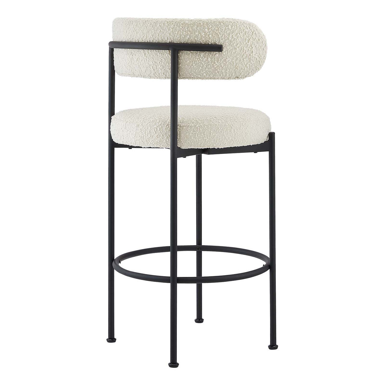 Libera Inesse Boucle Ivory Counter Stool