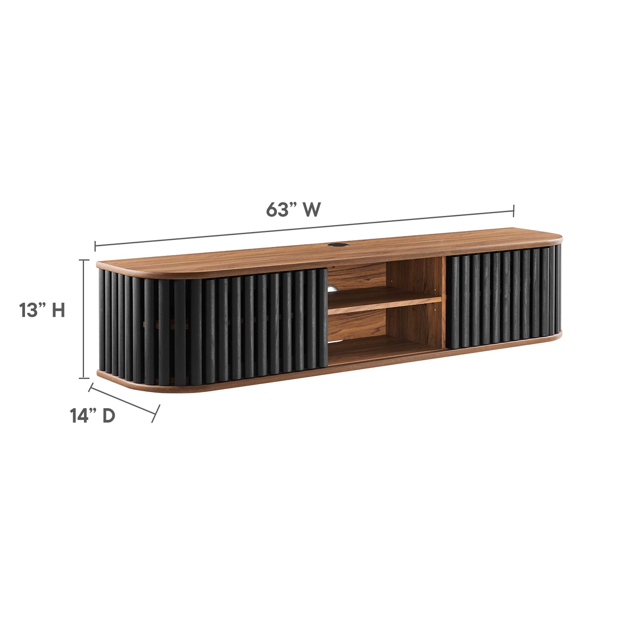 Fortitude 63" Wall-Mounted TV Stand