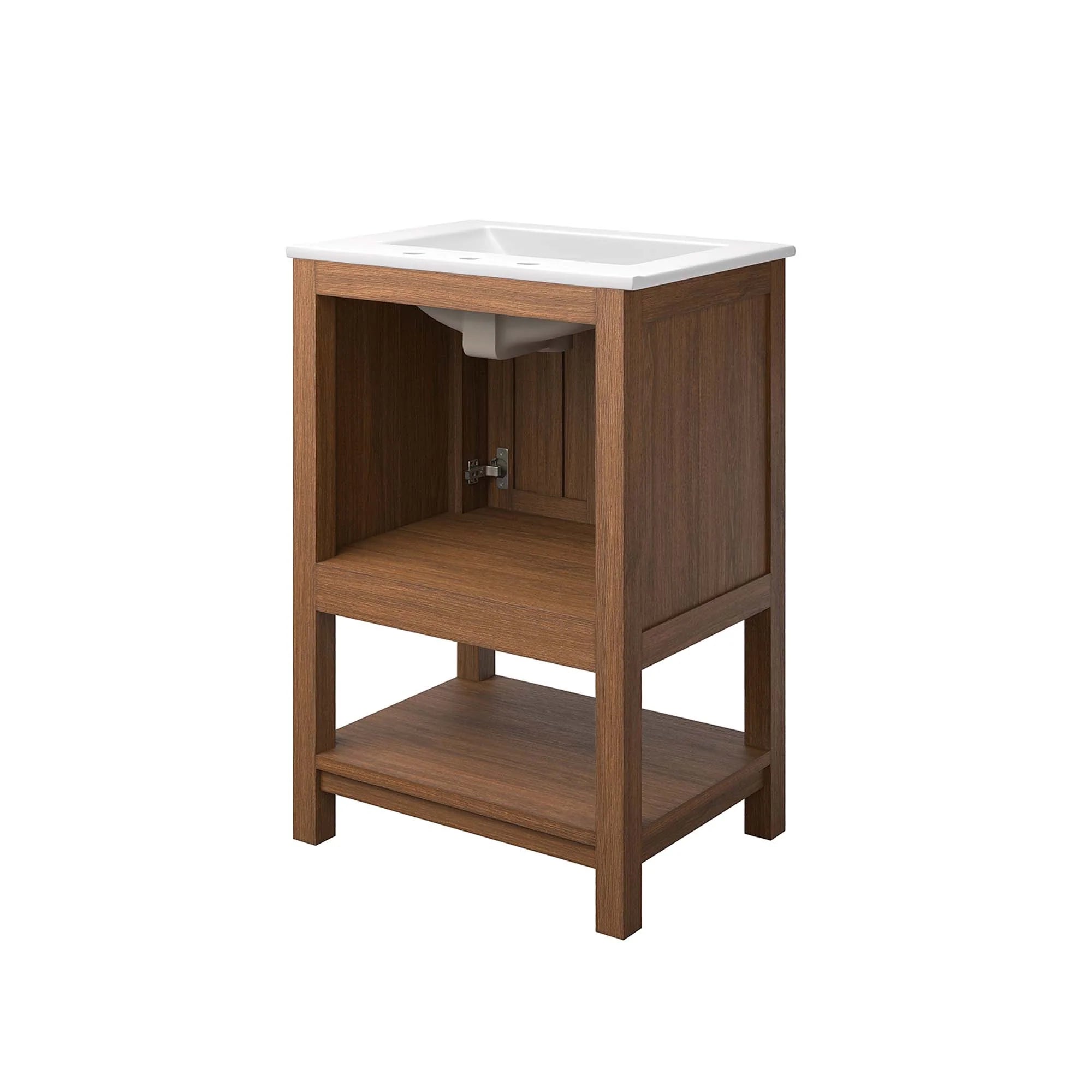 Ashlyn Wood Bathroom Vanity Basin Included