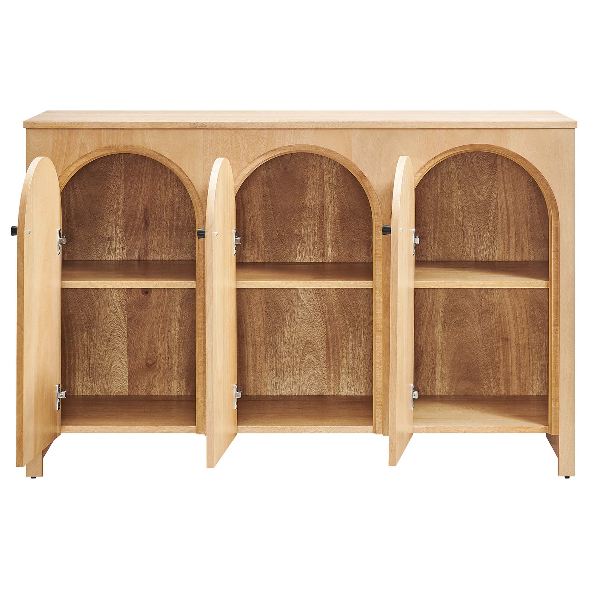 Appia 3-Door Arched Door Sideboard Storage Cabinet