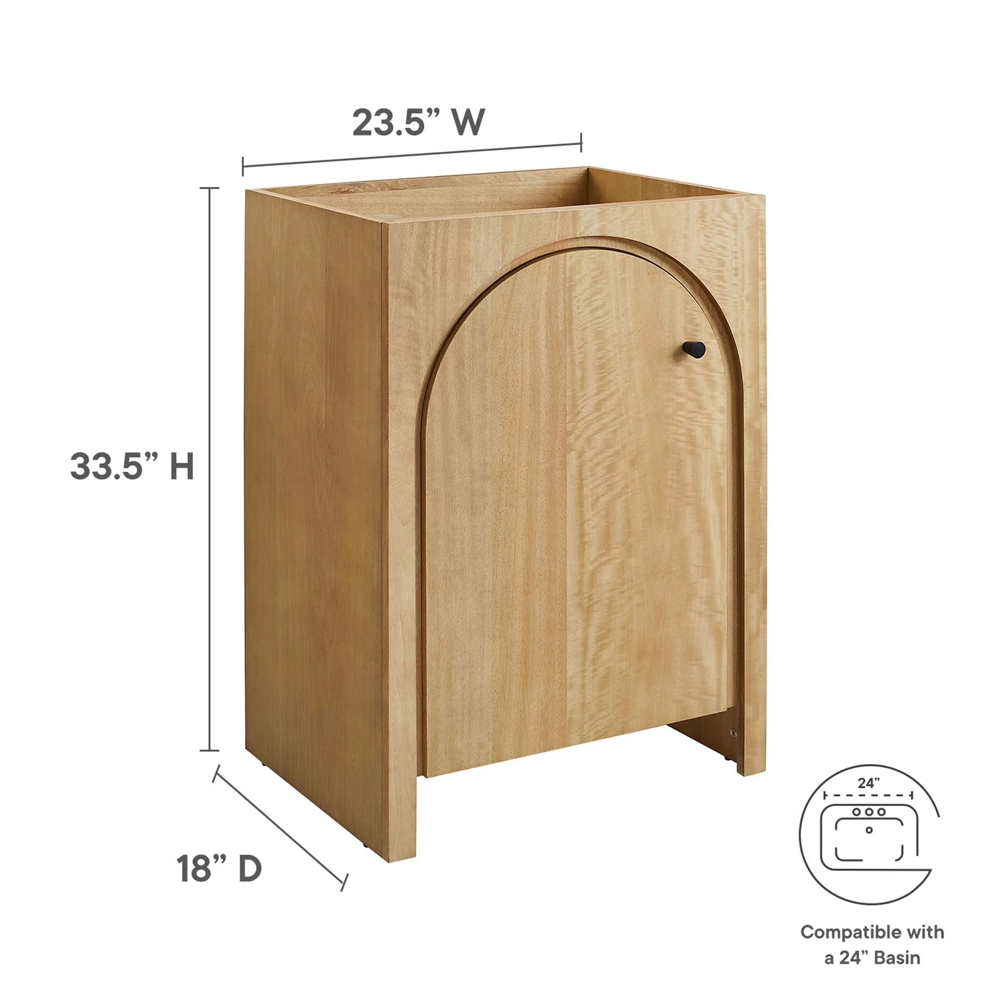 Meuble de salle de bain Appia avec vasque non incluse