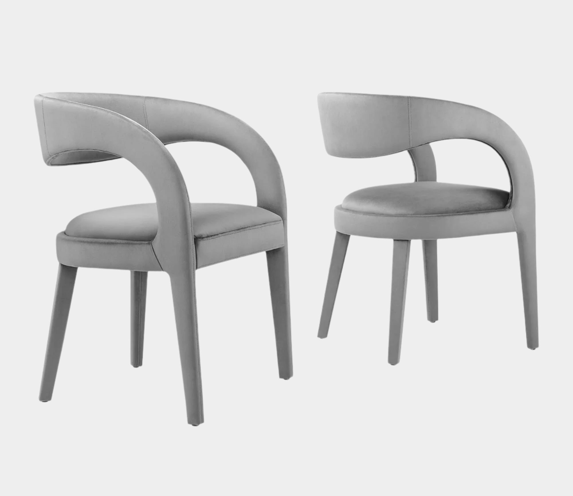 Pinnacle Performance Velvet Dining Chair Set of Two