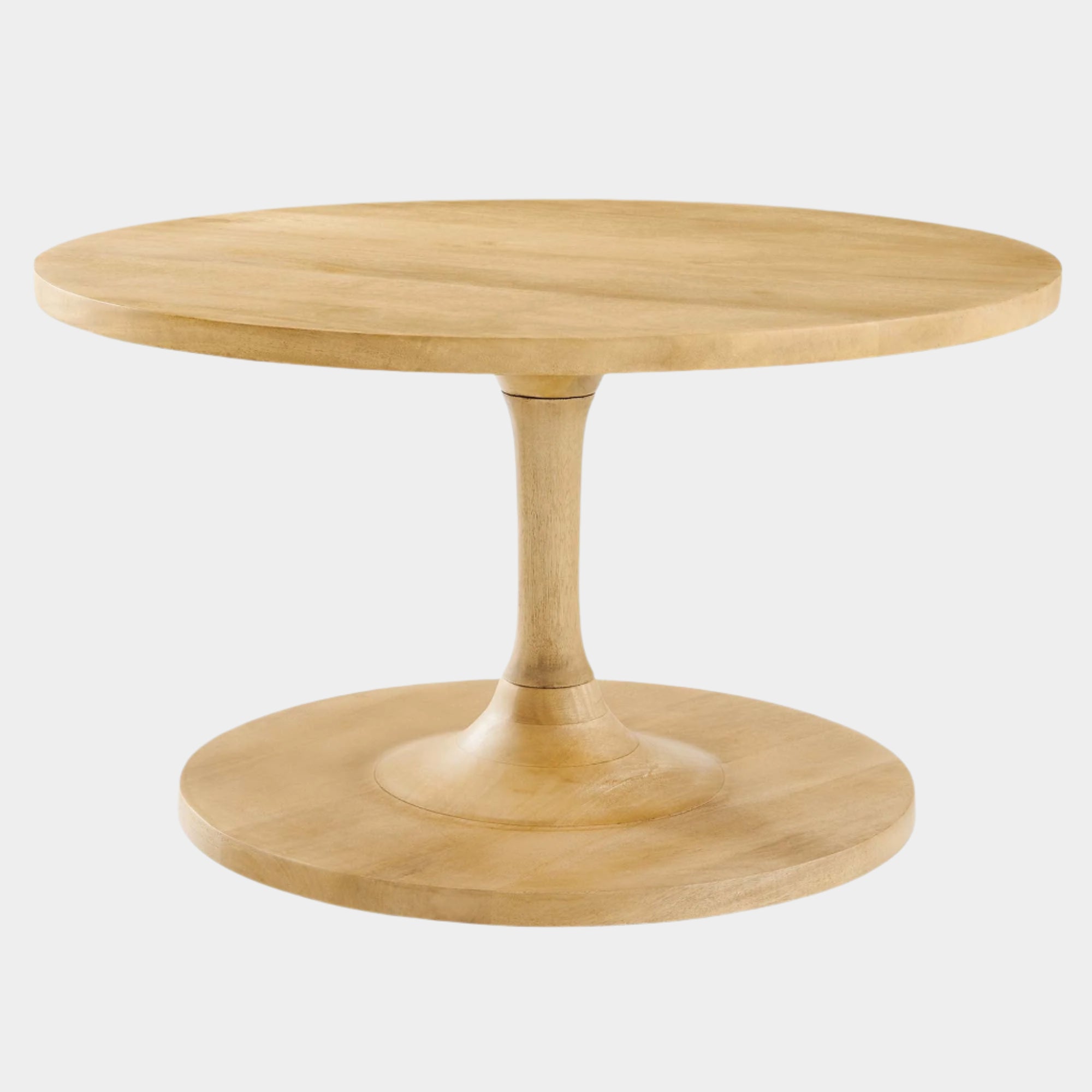 Lina Round Wood Coffee Table