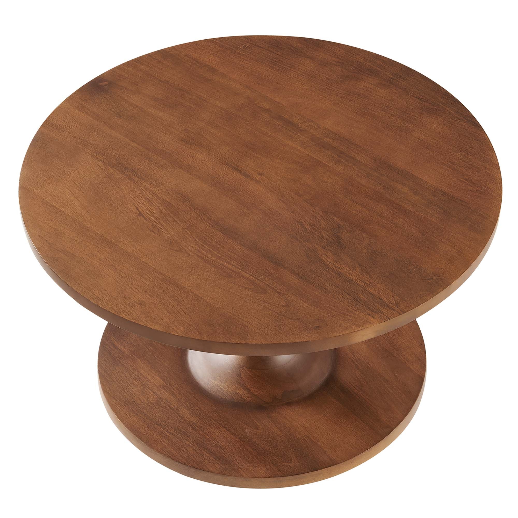 Lina Round Wood Coffee Table