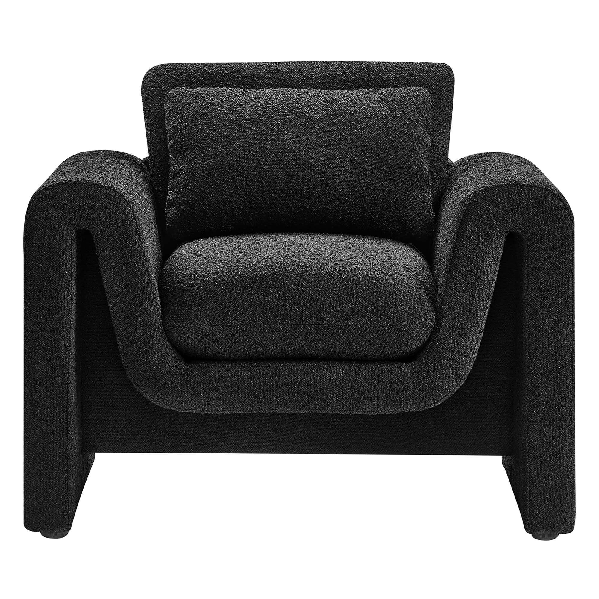 Fauteuil rembourré Waverly Boucle