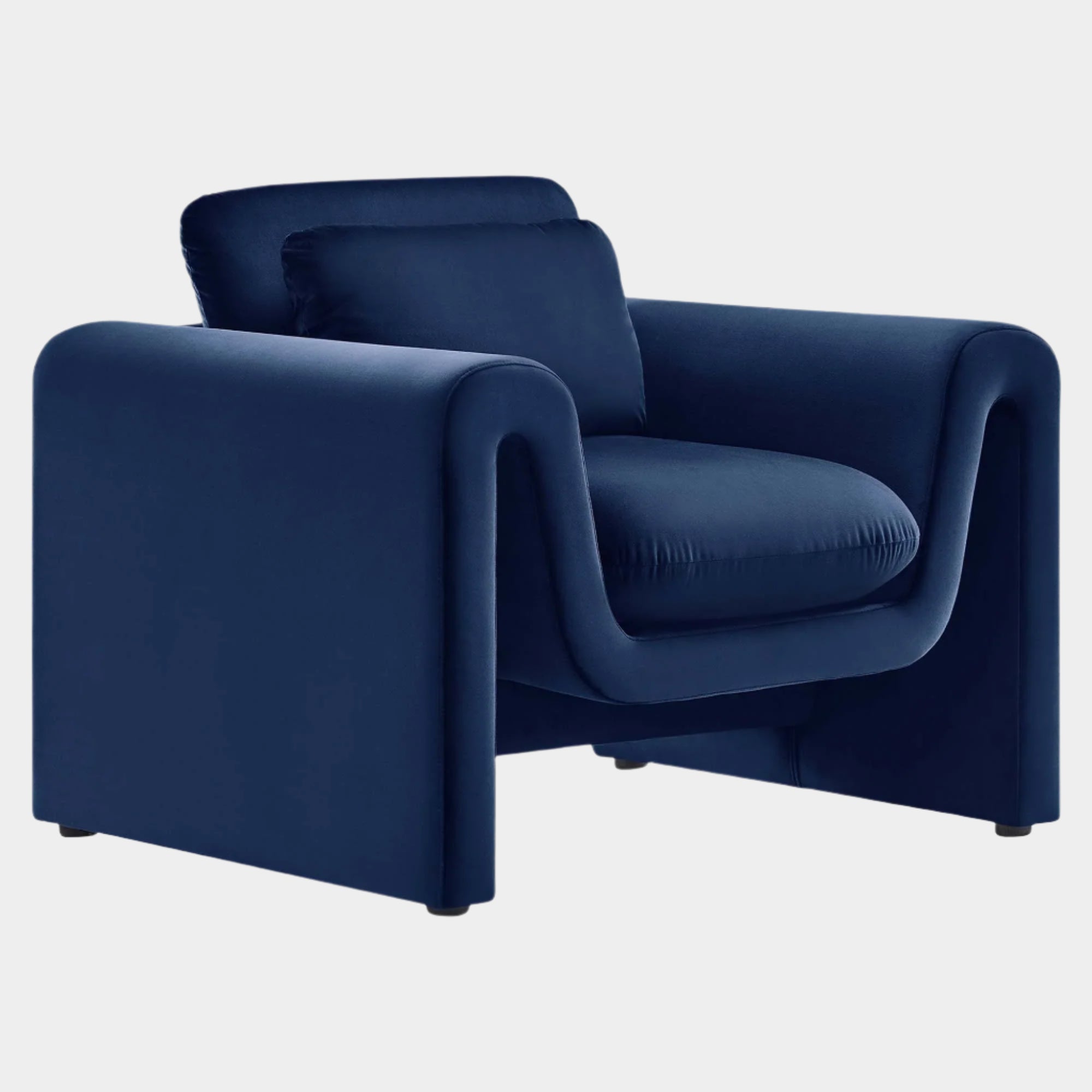 Waverly Performance Velvet Armchair