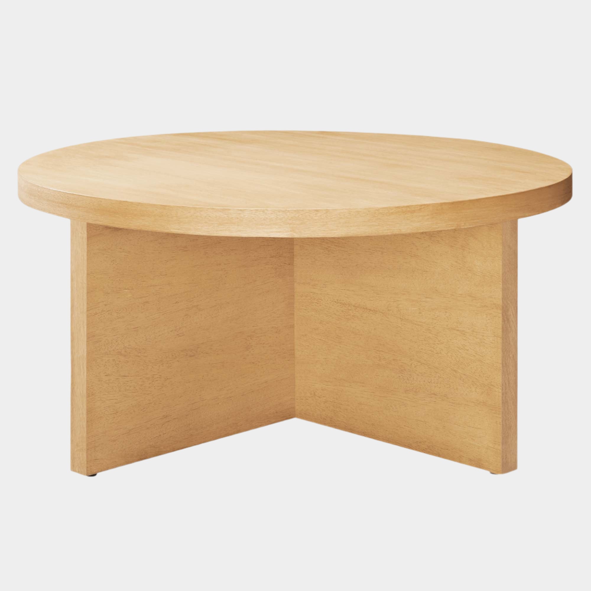 Silas Round Wood Coffee Table