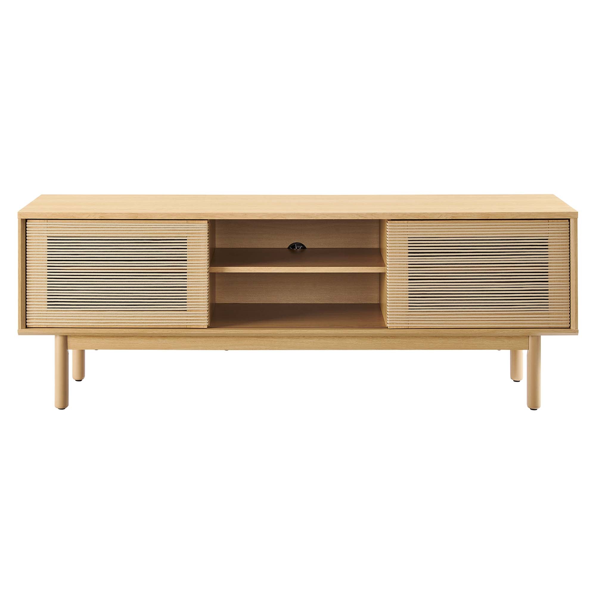 Milo 59" TV Stand in Oak Tan