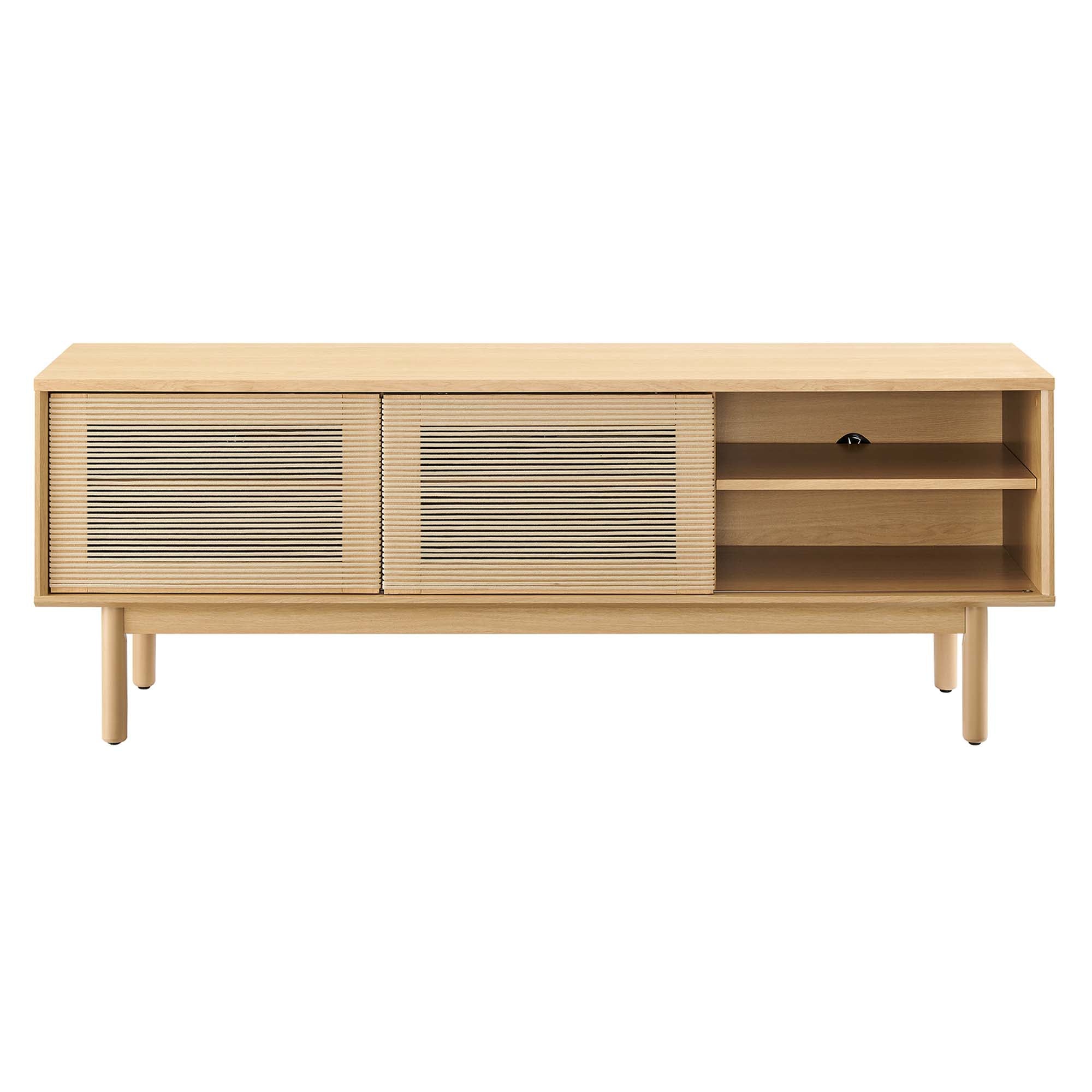 Milo 59" TV Stand in Oak Tan