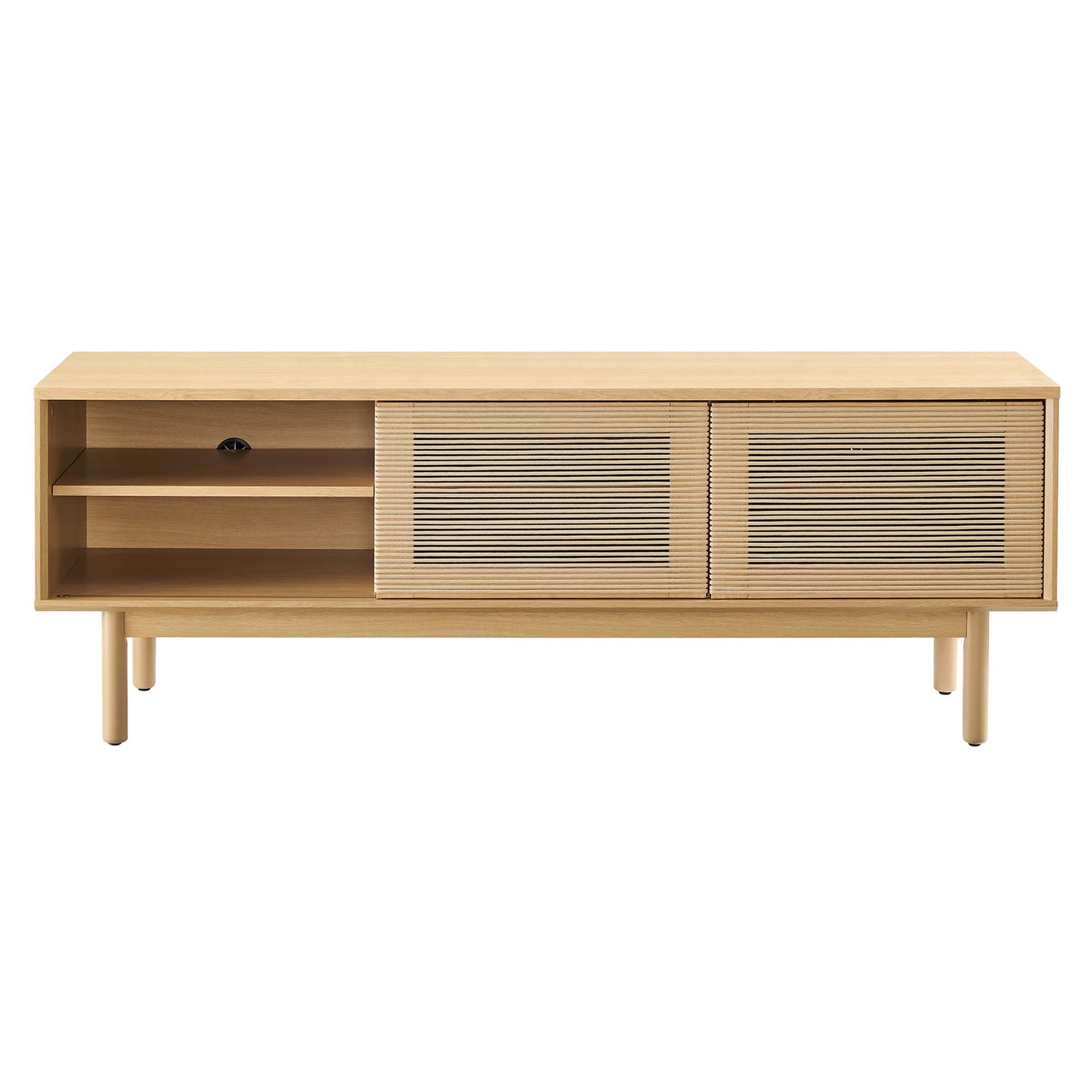 Milo 59" TV Stand in Oak Tan