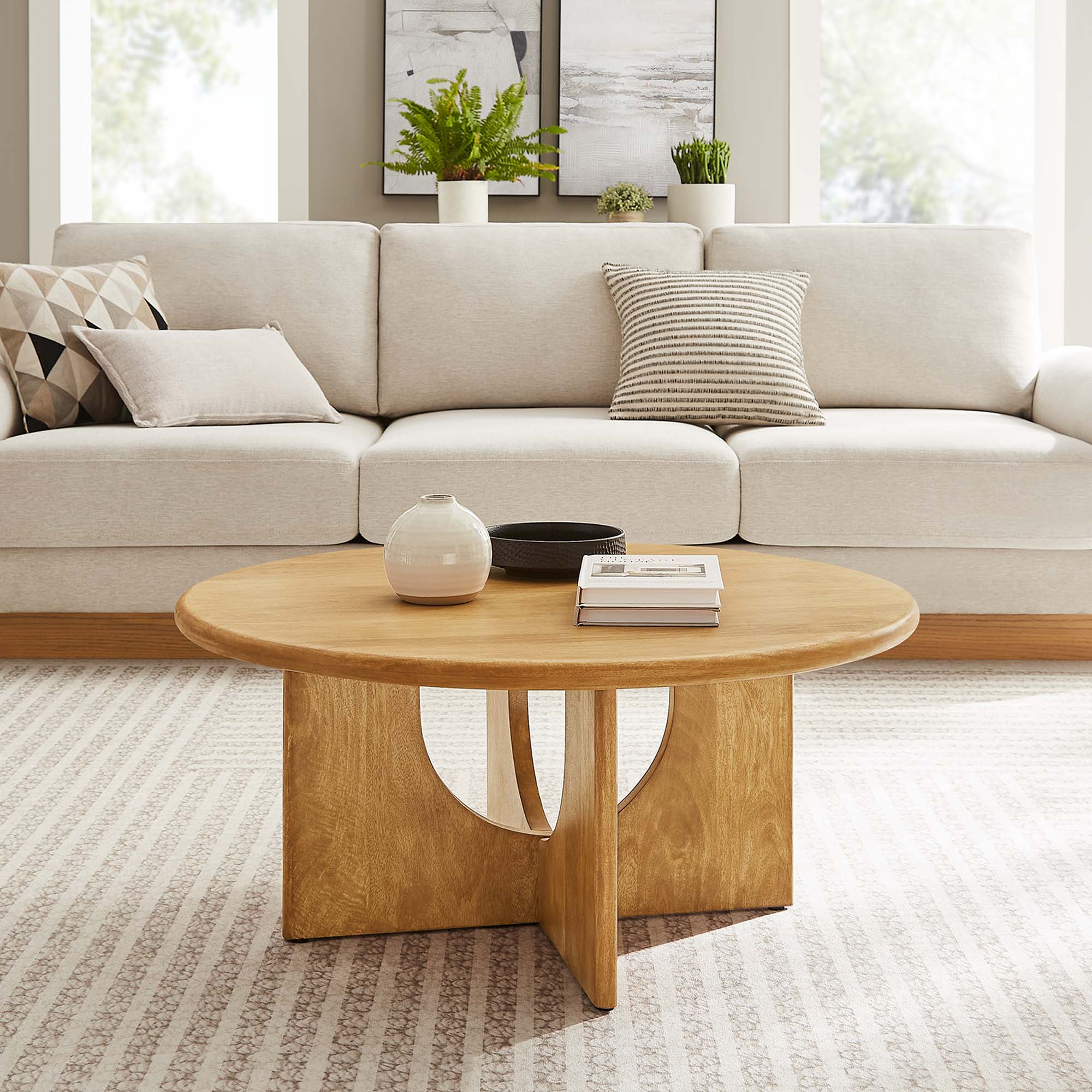 Rivian Round 34" Coffee Table