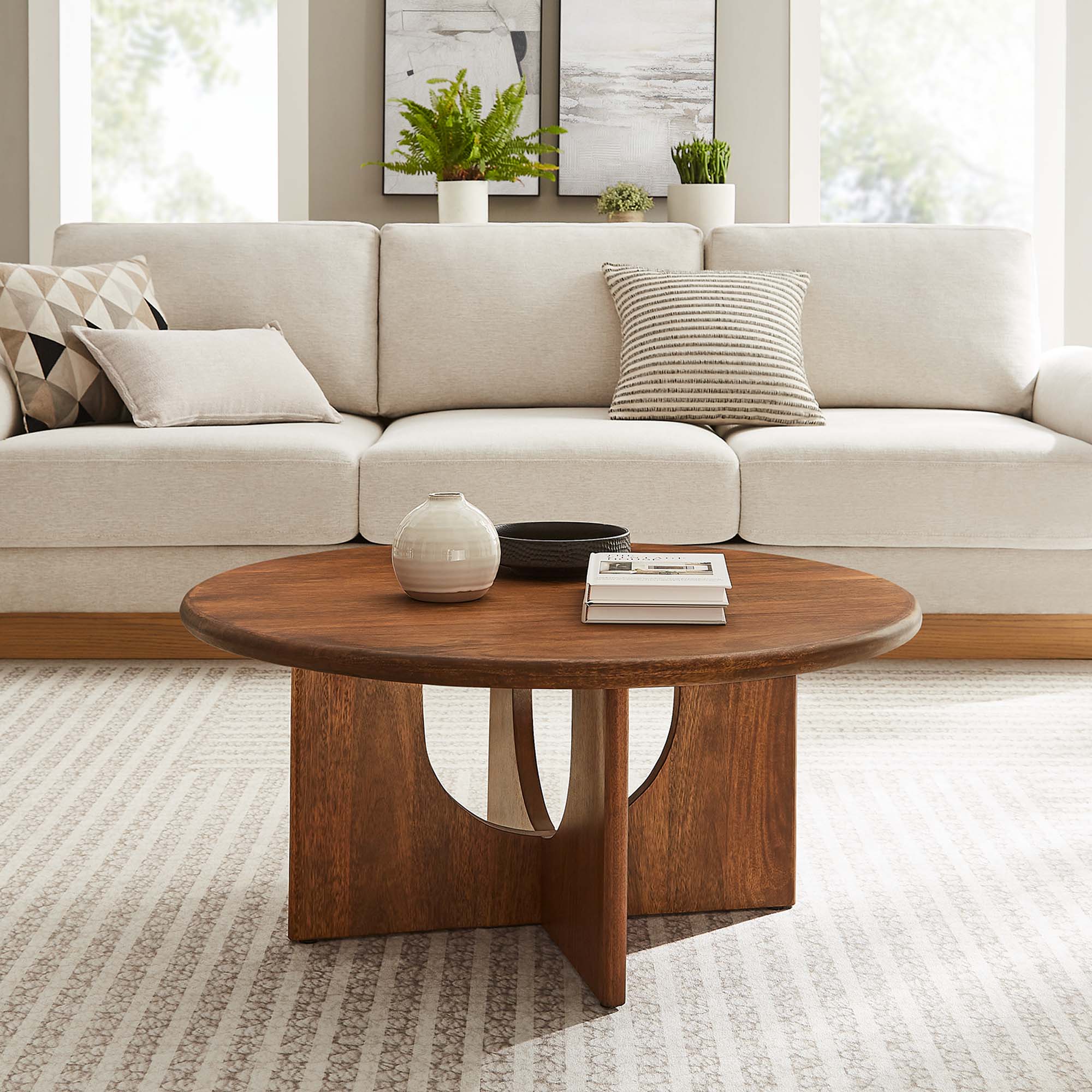 Rivian Round 34" Coffee Table