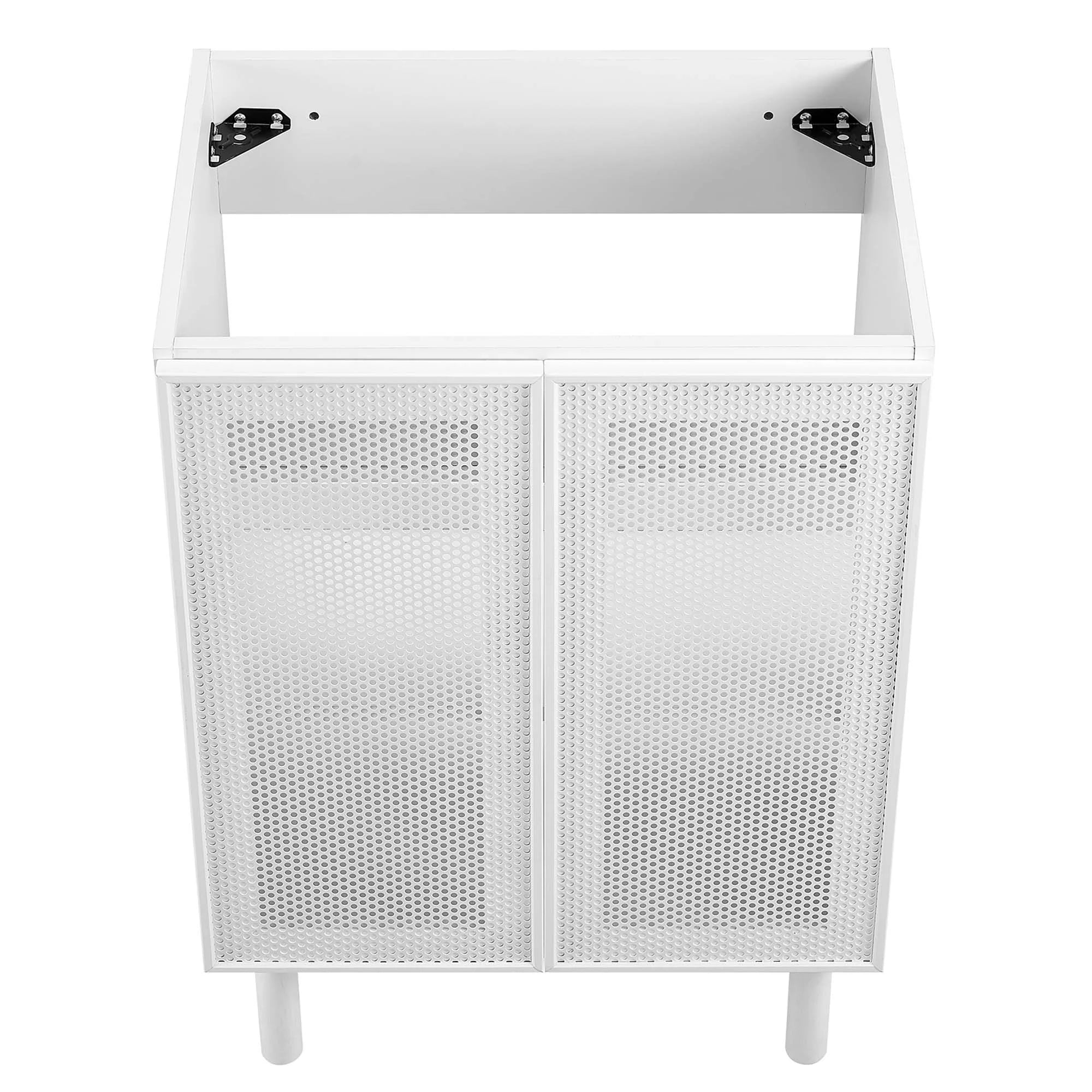 Calla Perforated Metal Bathroom Cabinet Basin Not Included