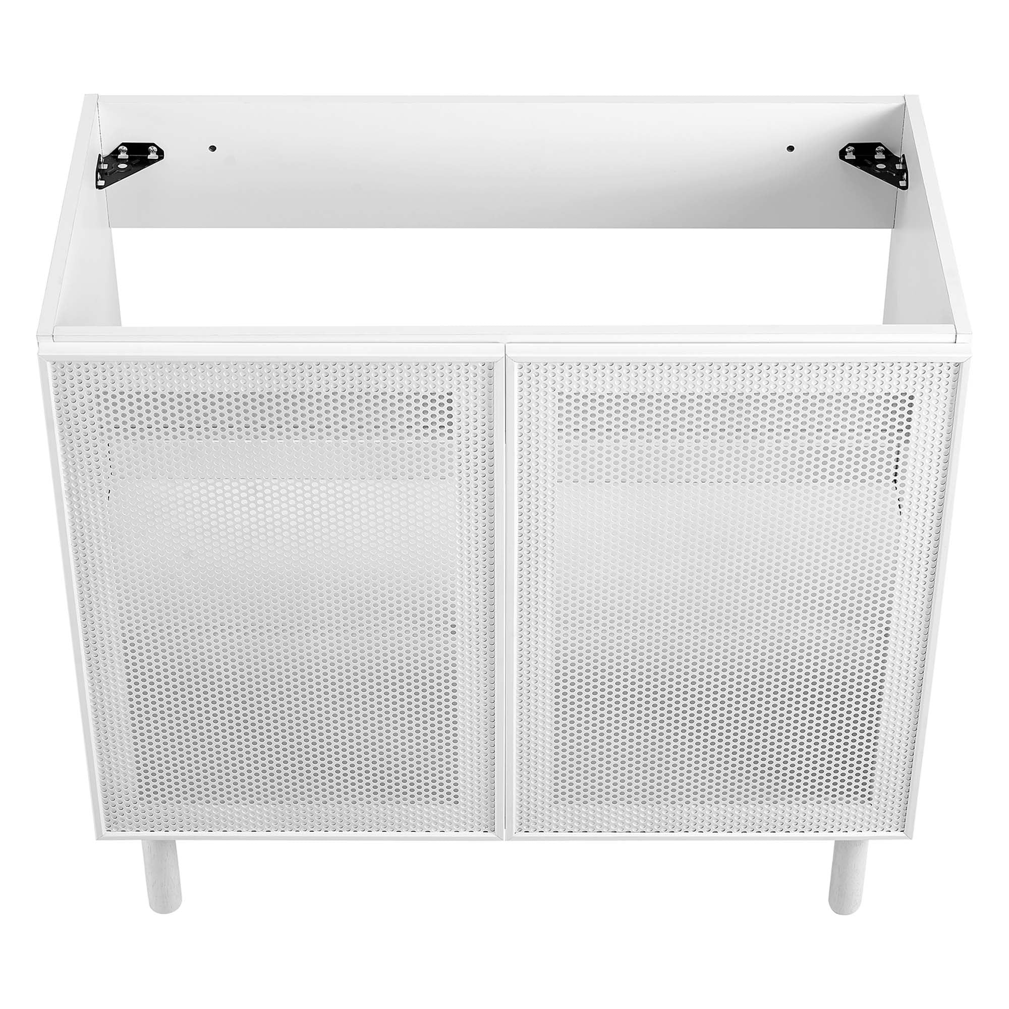 Calla Perforated Metal Bathroom Cabinet Basin Not Included