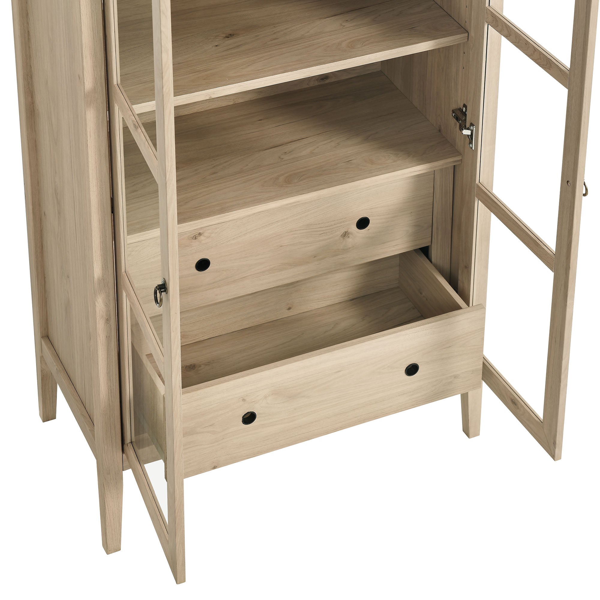 Nolan Tall Arched Storage Display Cabinet