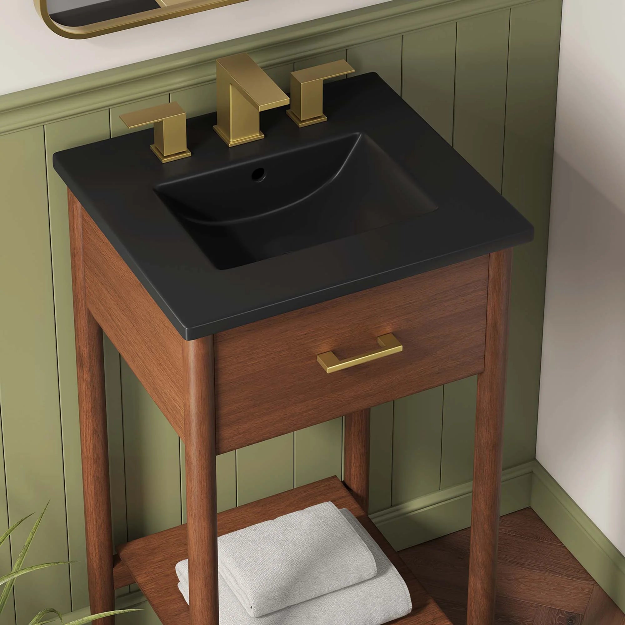 Zaire Bathroom Vanity Basin Included