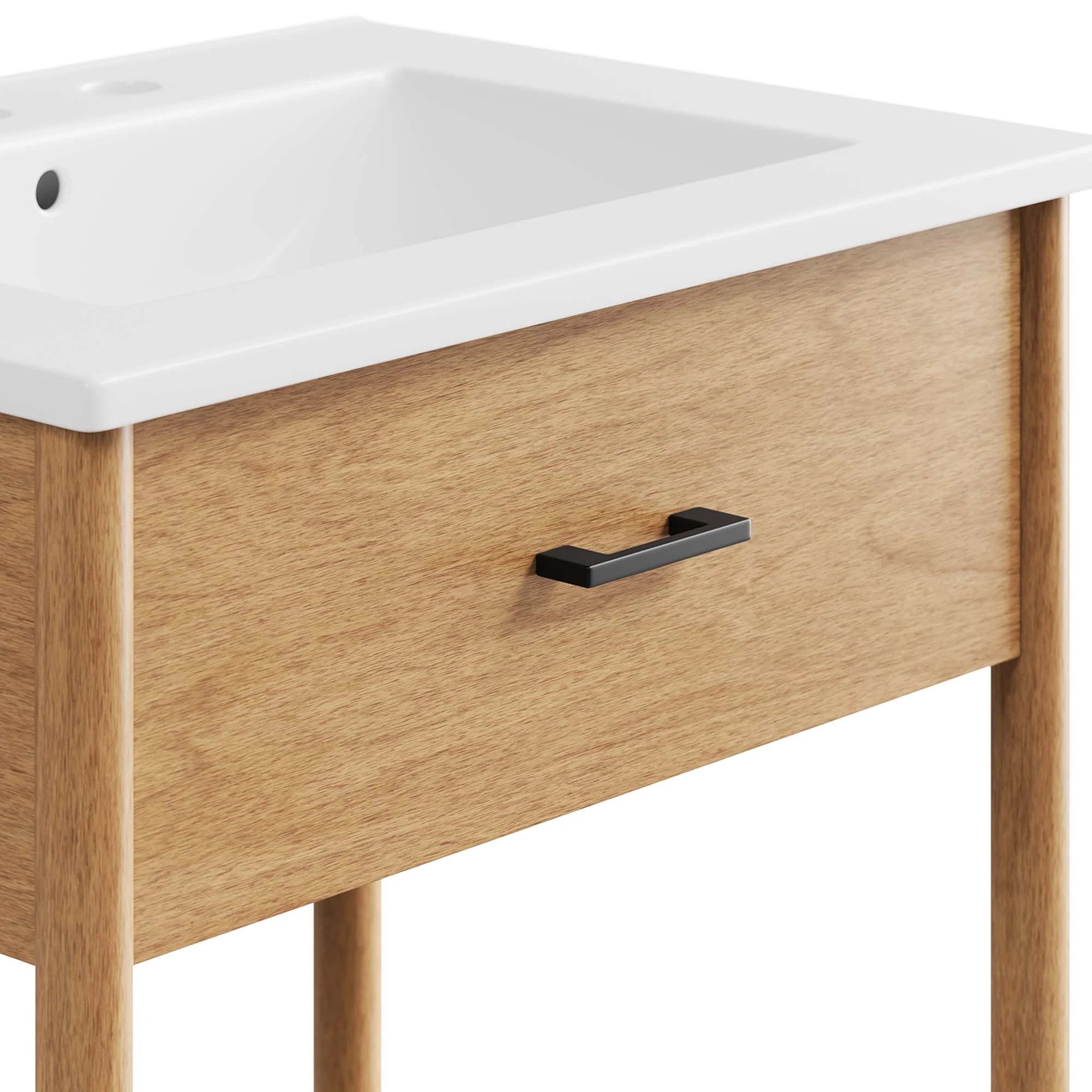 Meuble-lavabo de salle de bain Zaïre inclus