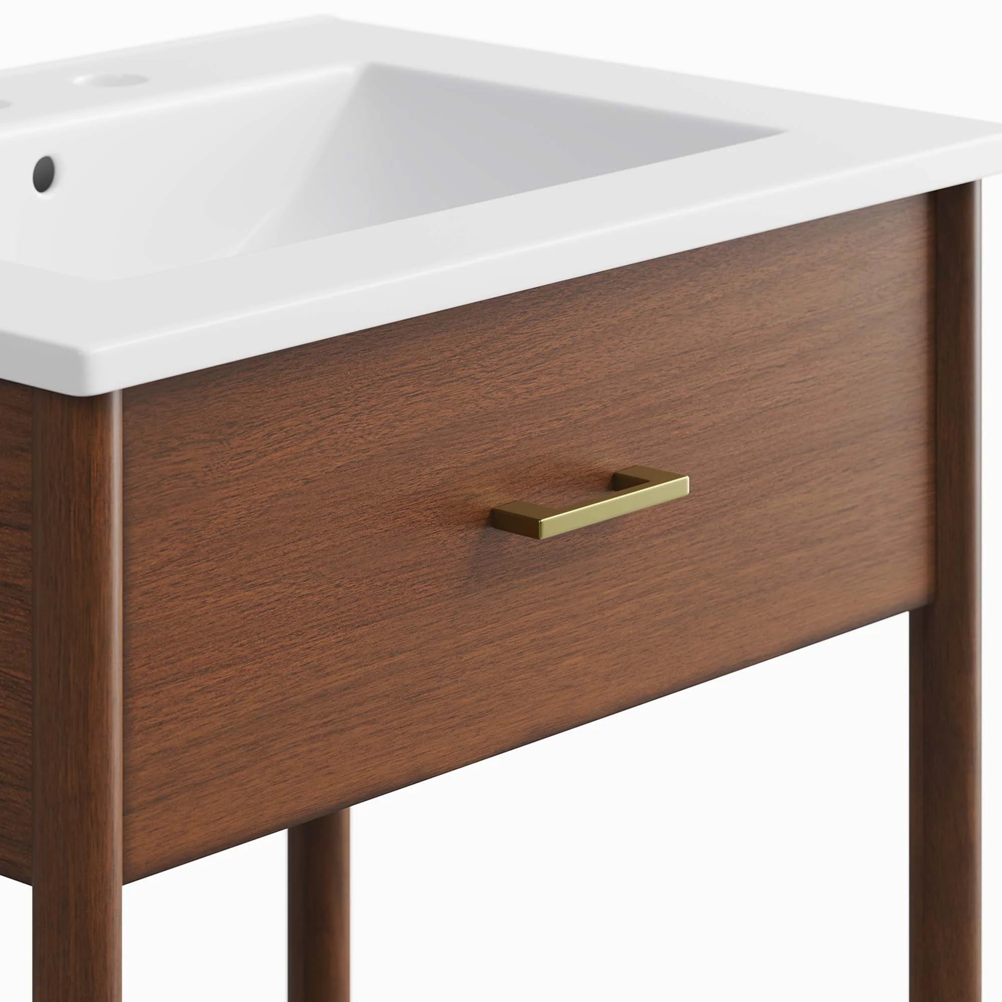 Meuble-lavabo de salle de bain Zaïre inclus