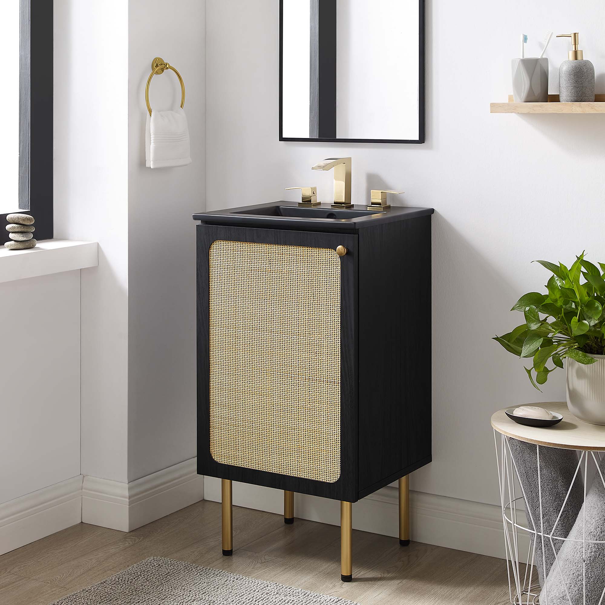 Meuble-lavabo de salle de bain Vitality inclus