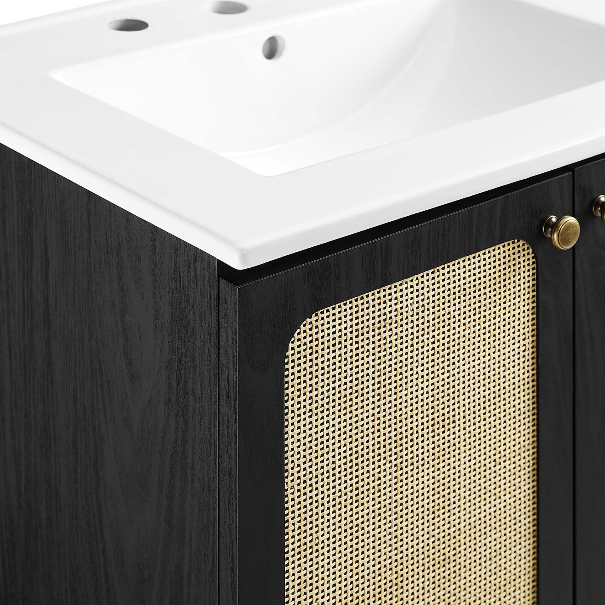 Chaucer Bathroom Vanity with White Basin Included