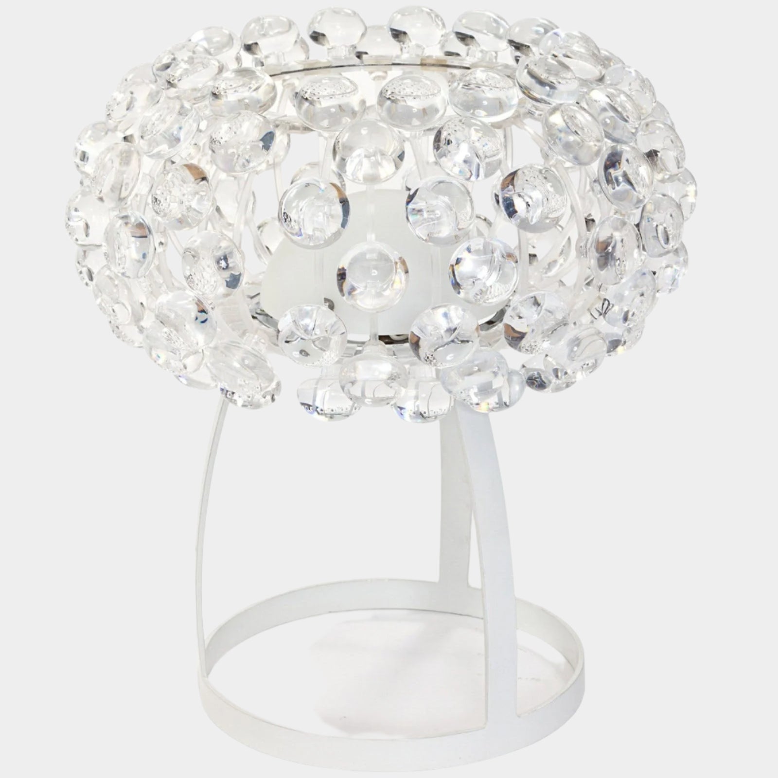 Lampe de table Halo en transparent