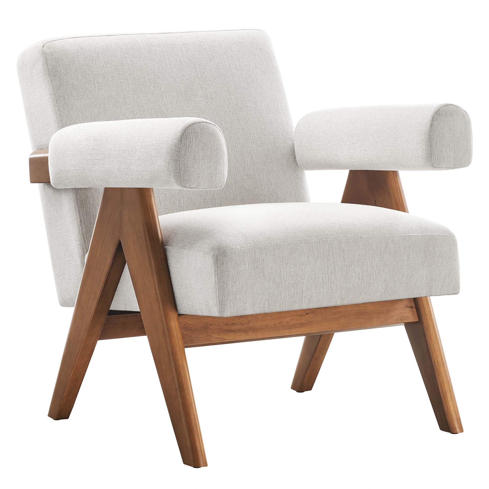 Lot de 2 fauteuils en tissu Lyra 