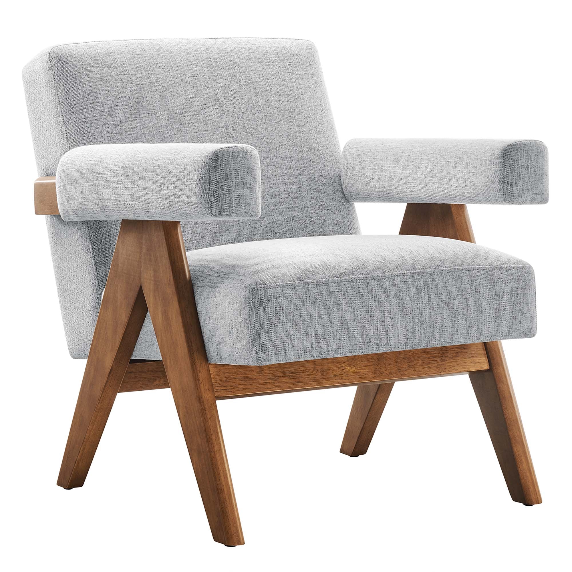 Lot de 2 fauteuils en tissu Lyra 