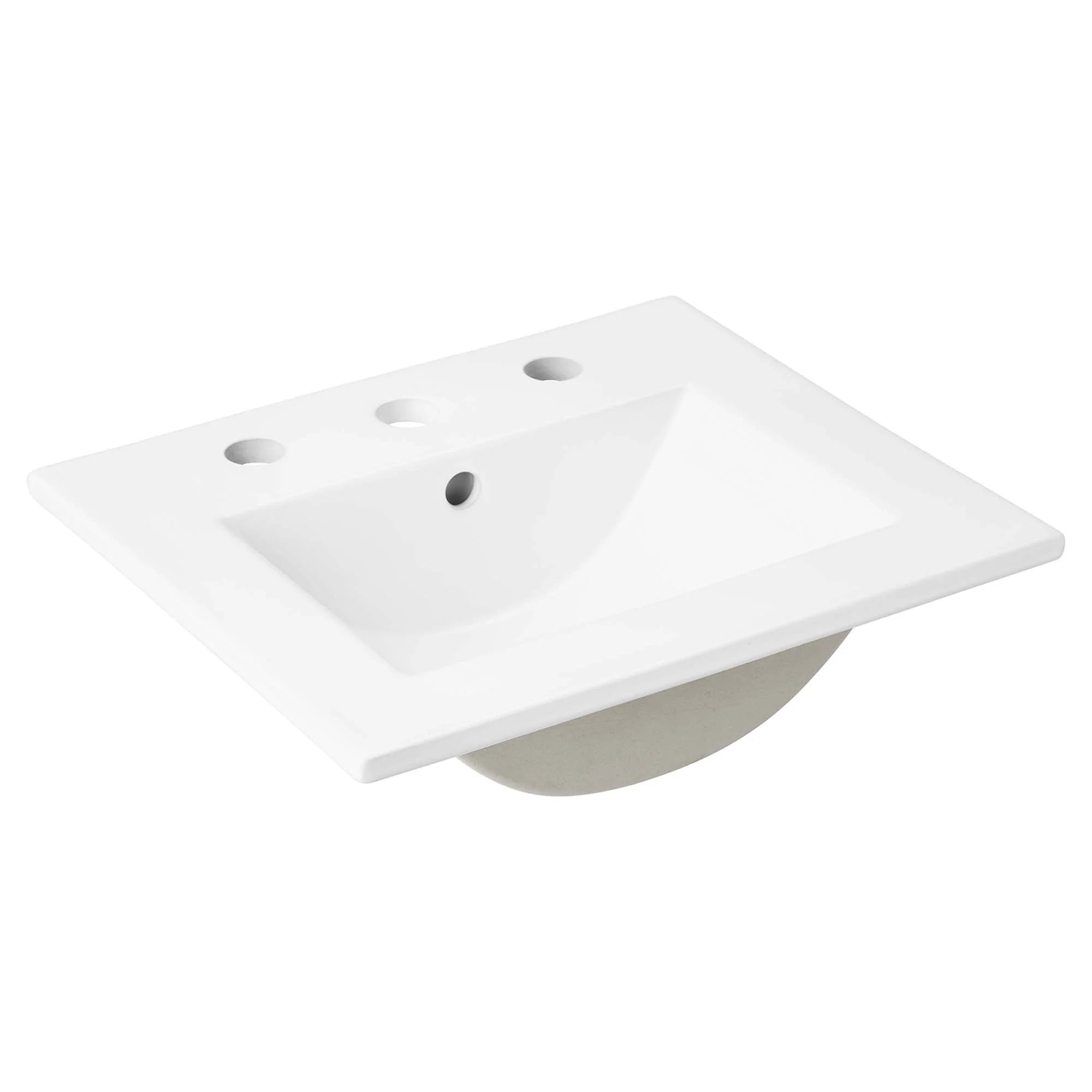 Meuble-lavabo de salle de bain Soma avec lavabo blanc inclus