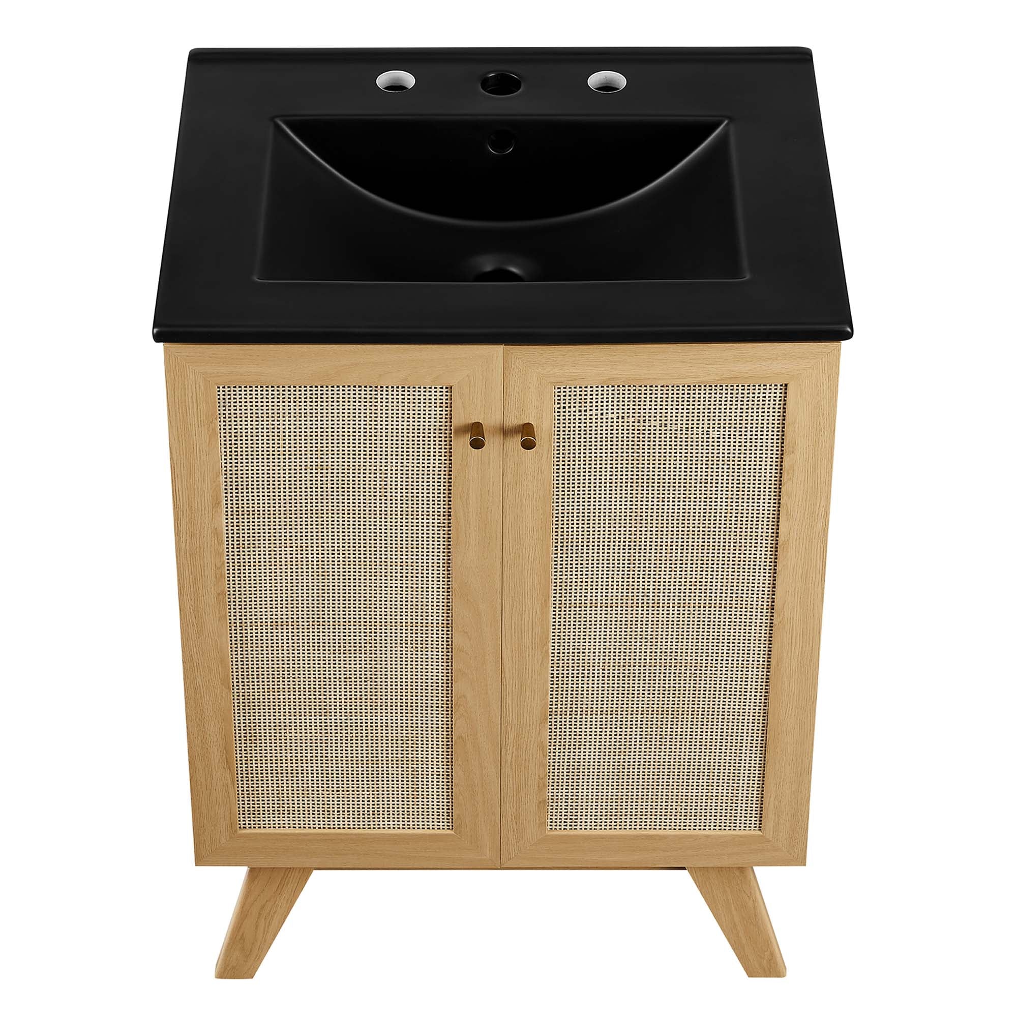 Soma Bathroom Vanity with Black Basin Included