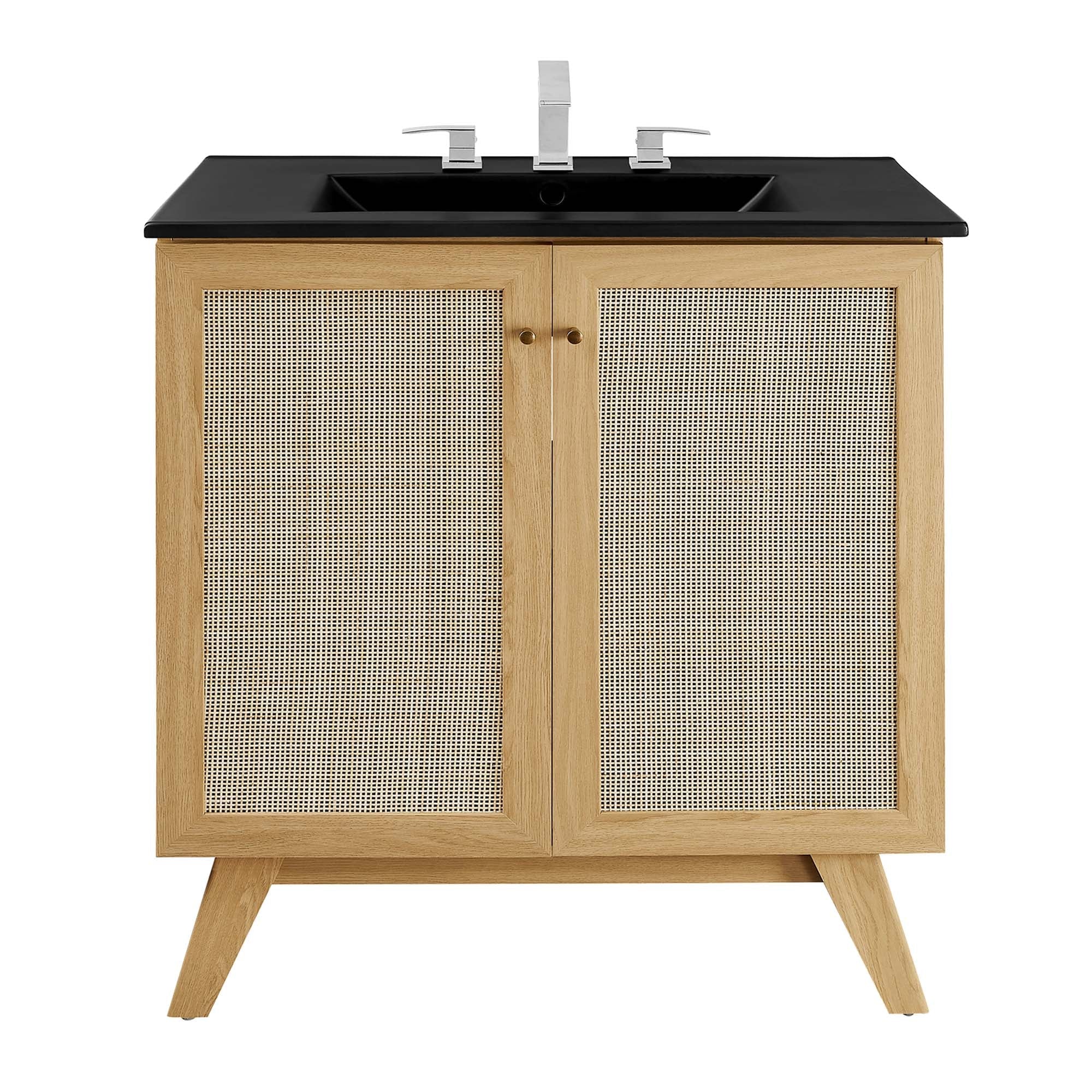 Soma Bathroom Vanity with Black Basin Included